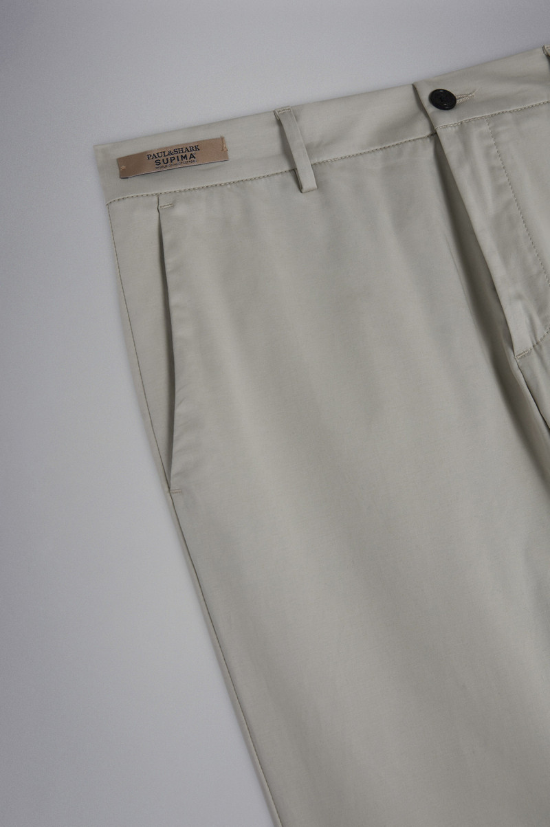 SUPIMA® STRETCH COTTON CHINO TROUSERS 5
