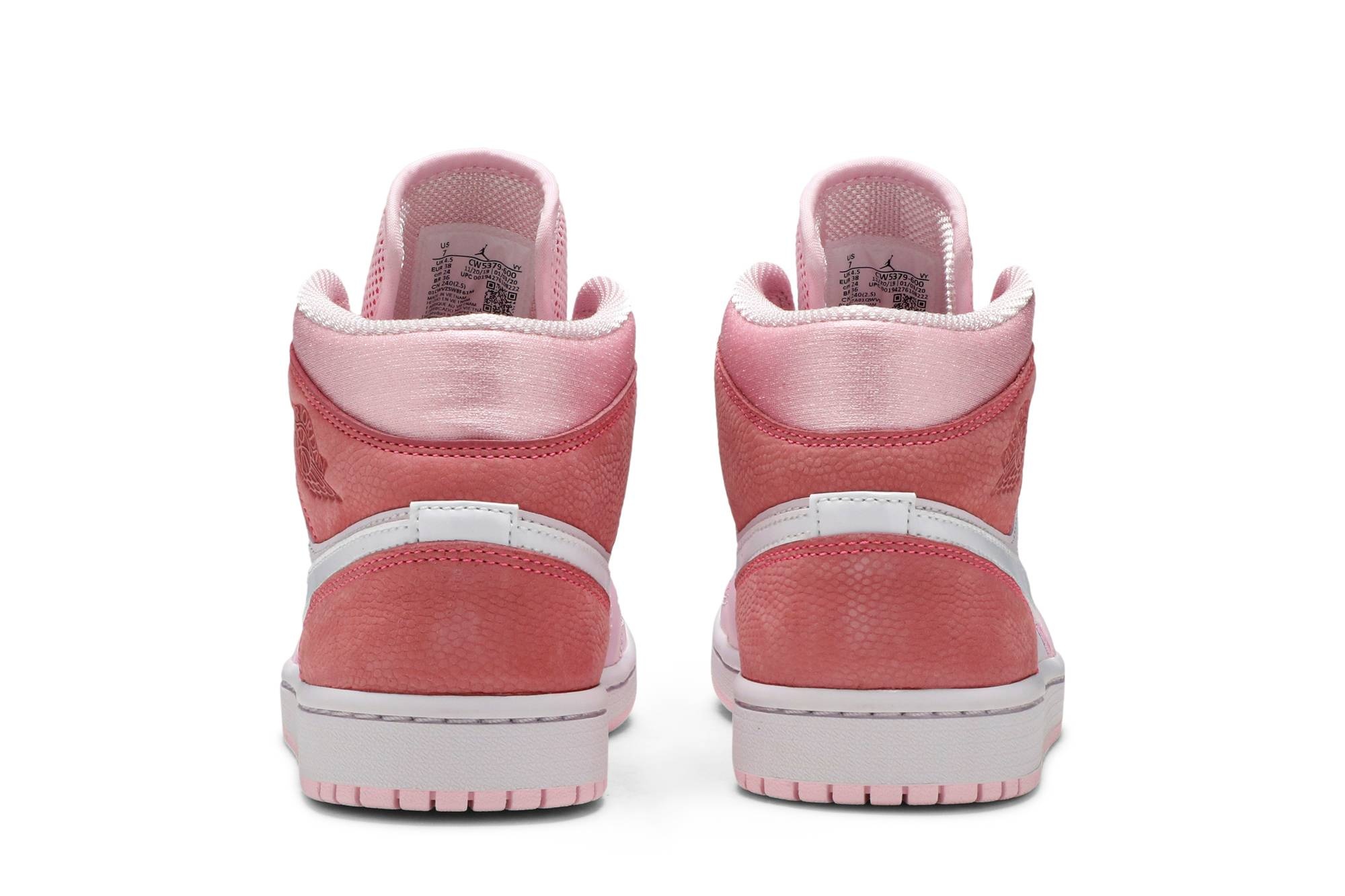 Wmns Air Jordan 1 Mid 'Digital Pink' - 6