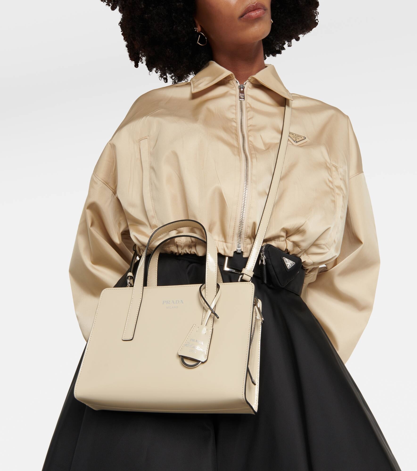 Re-Edition 1995 Medium leather tote bag - 7