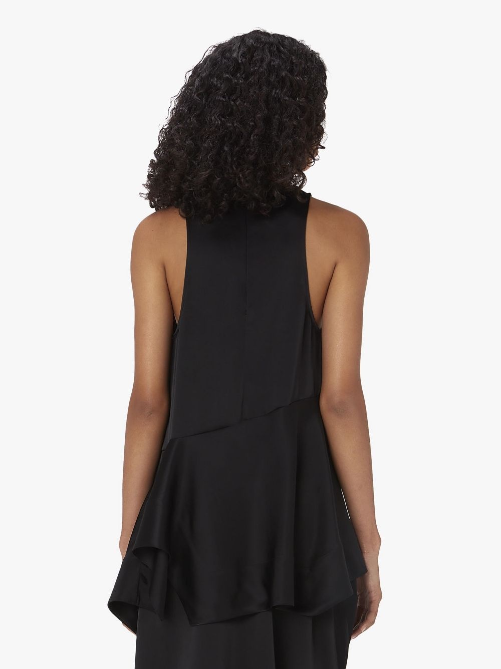 SLEEVELESS V-NECK TOP - 3