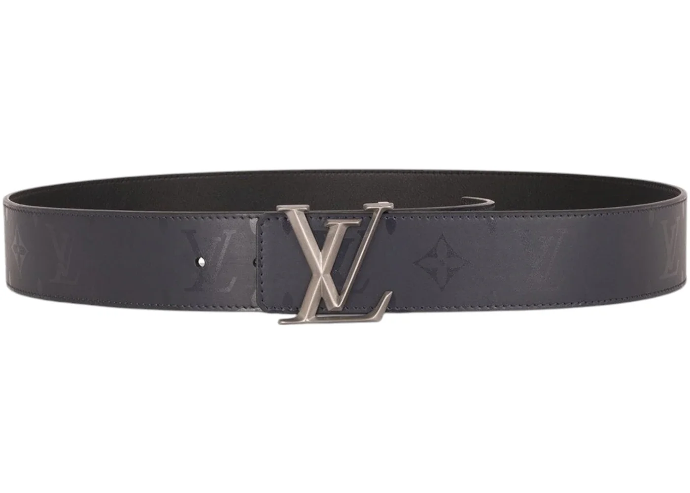 Louis Vuitton Belt LV Initiales 40mm Reversible Black/Navy - 1