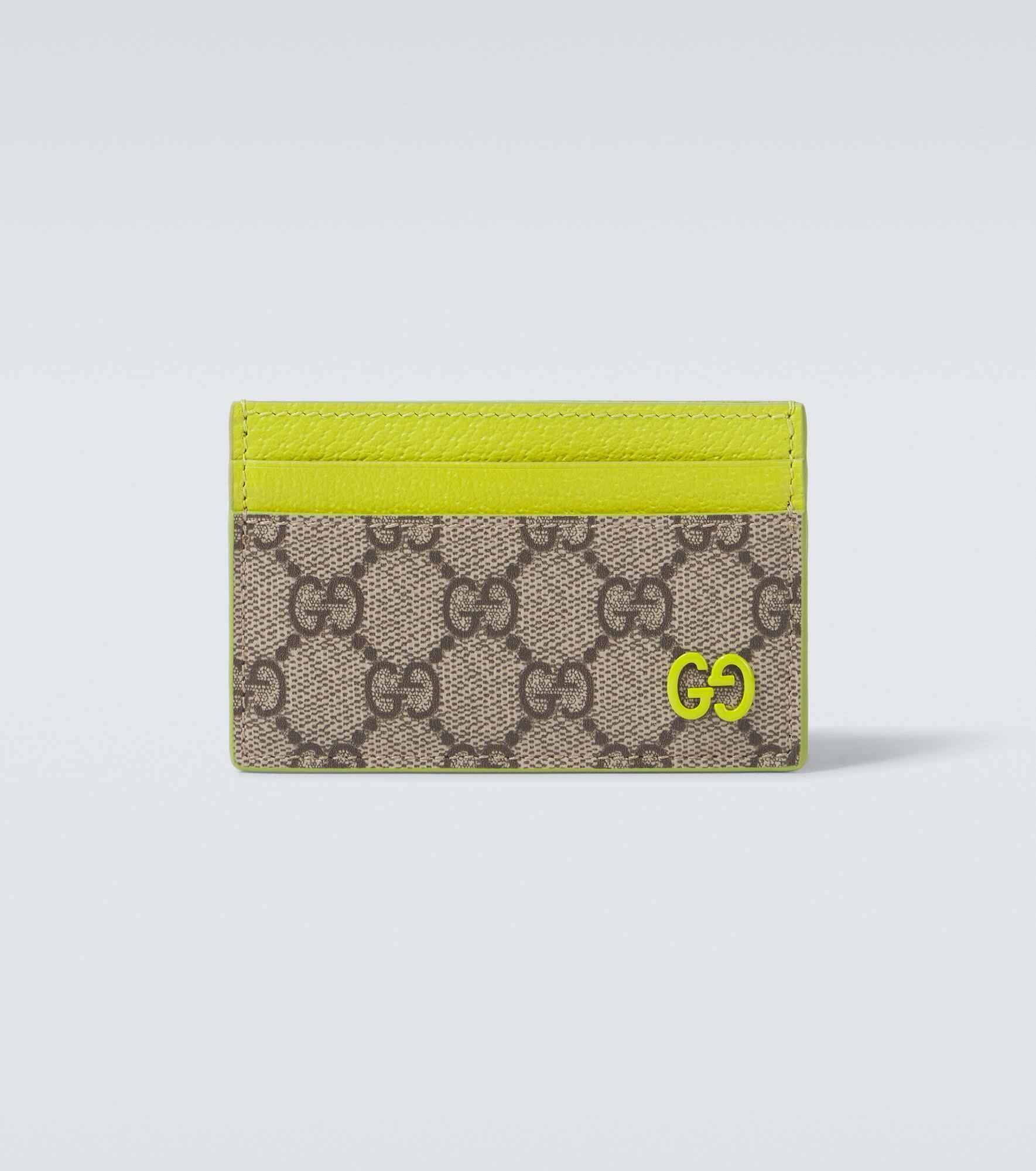 GG Canvas card holder - 1