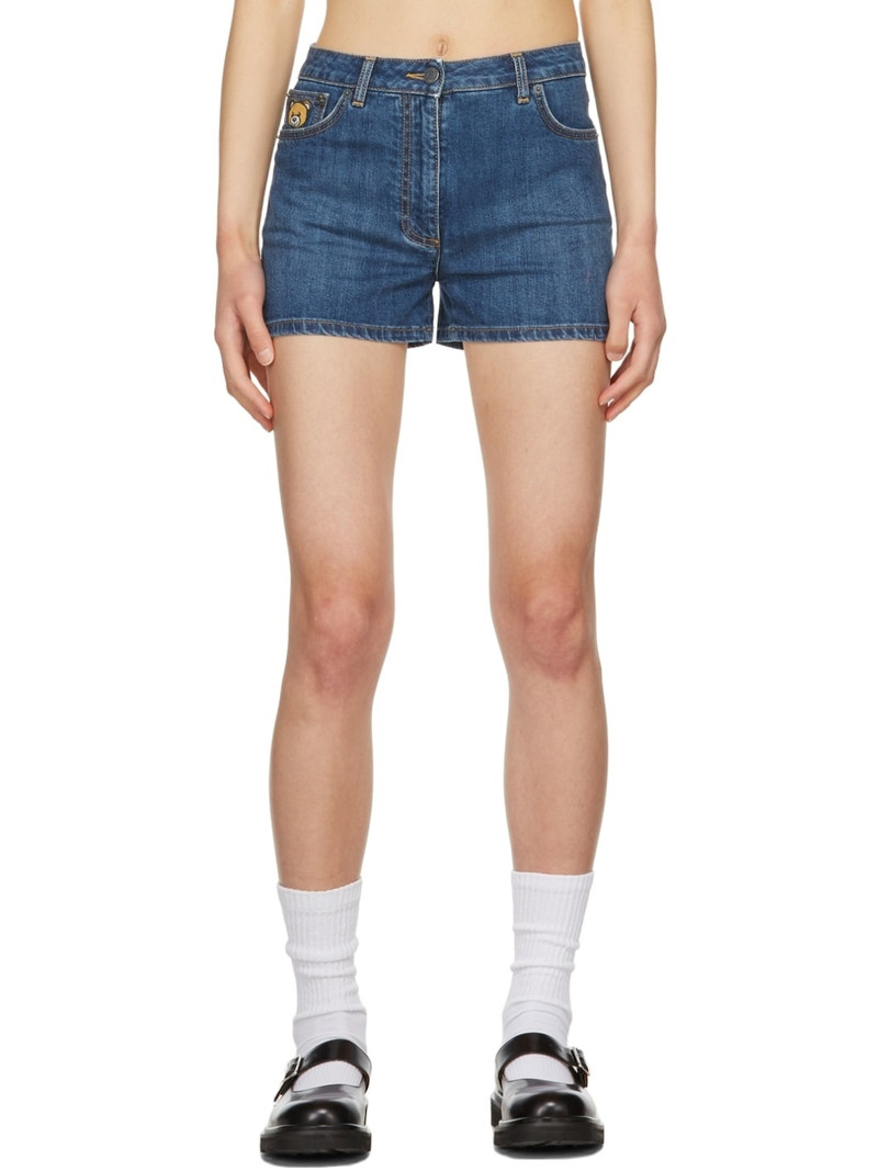 Blue Teddy Bear Shorts 1