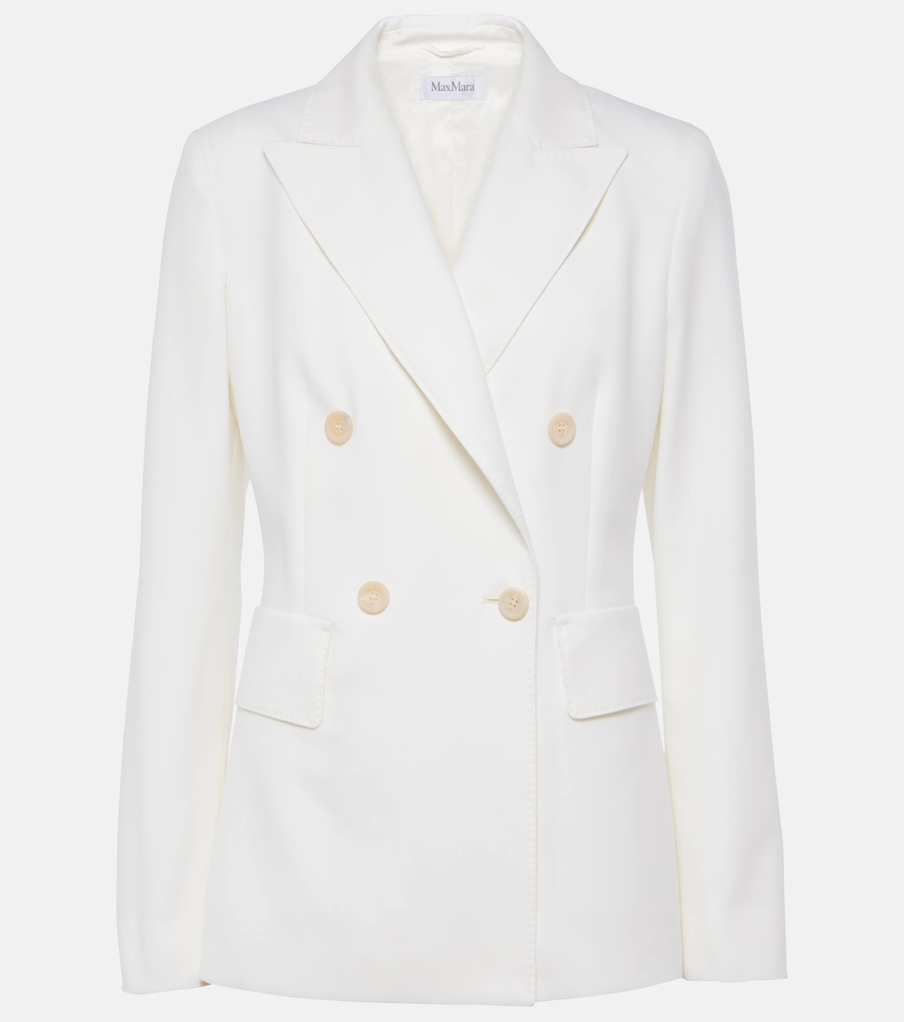 Osanna virgin wool gabardine blazer - 1