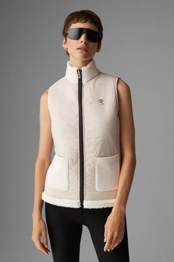 Hilla Reversible waistcoat in Off-white - 6