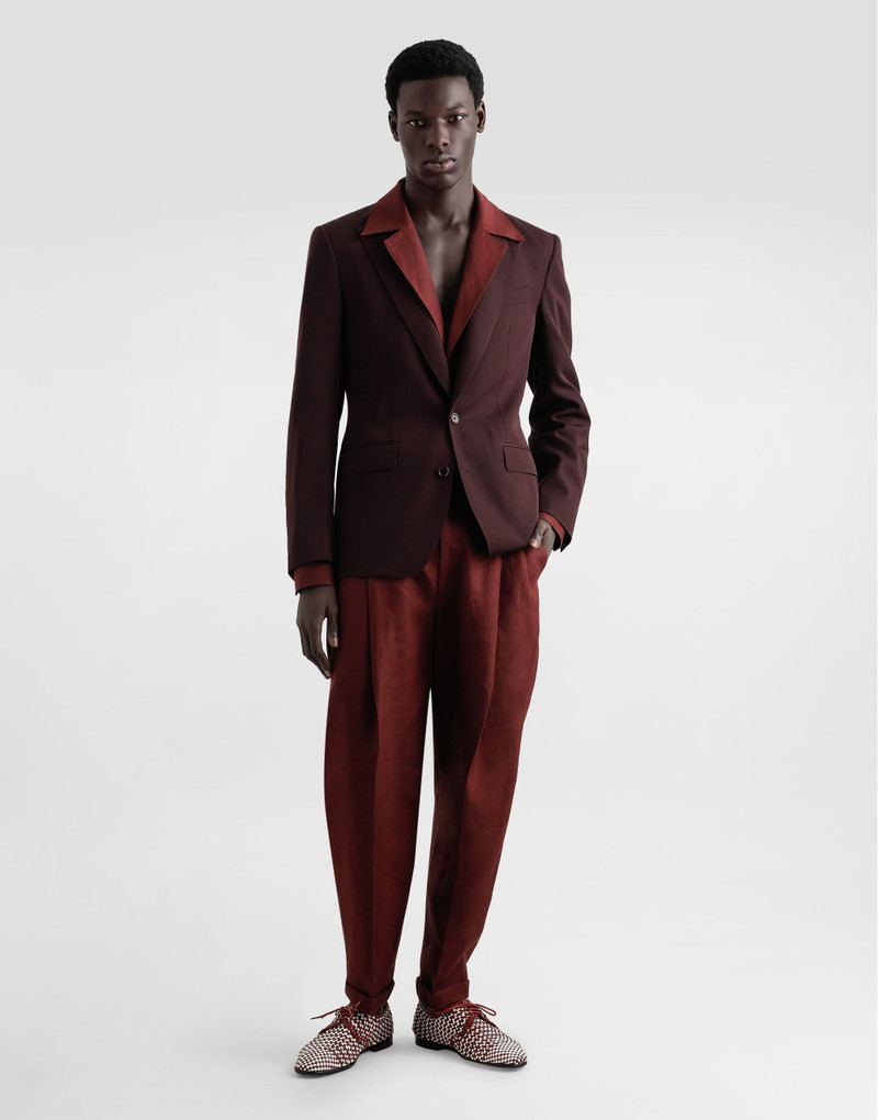 Dolce & Gabbana Single-breasted woolen jacket outlook