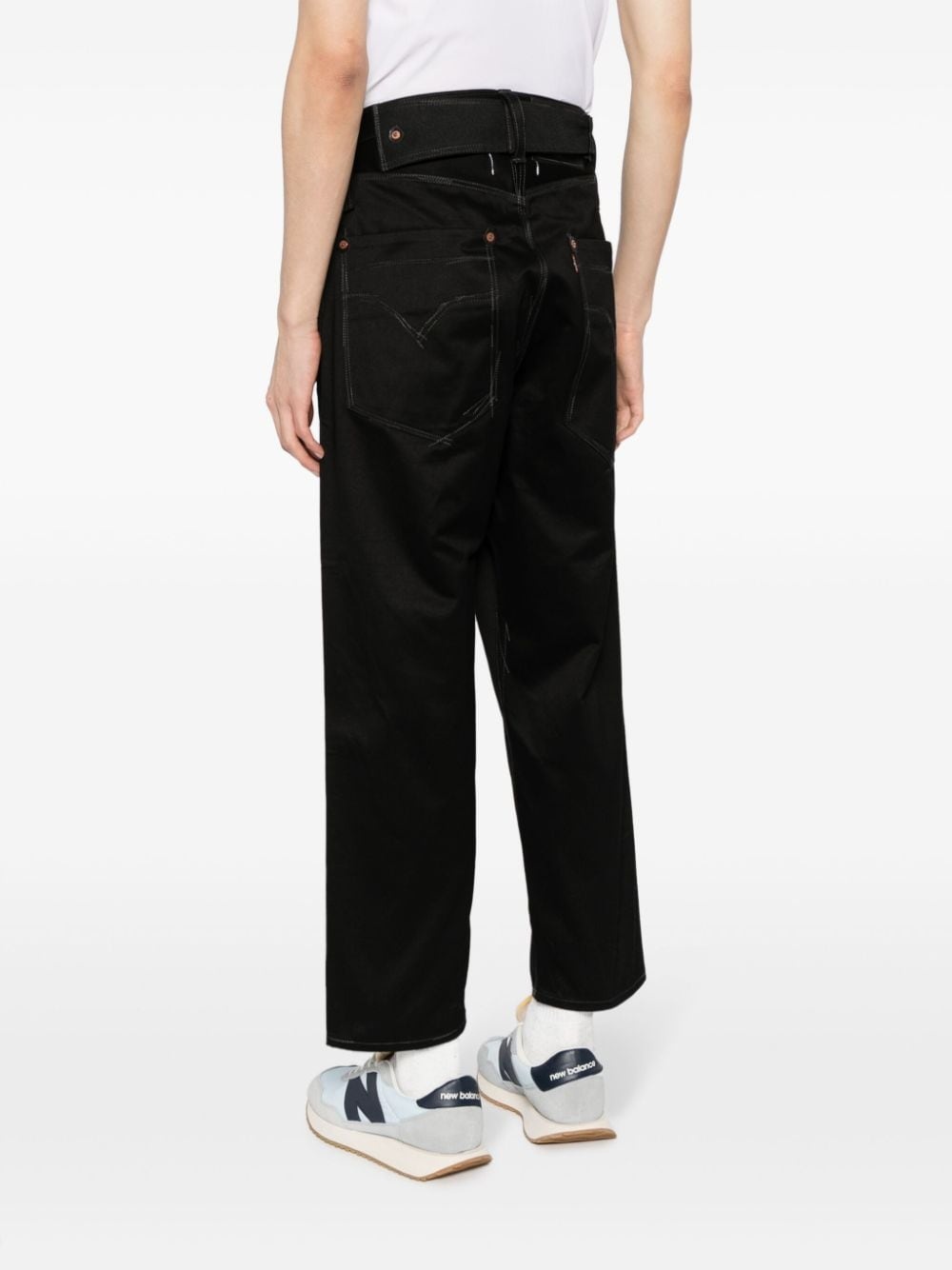 Junya Watanabe MAN x Levi's decorative-stitching mid-rise