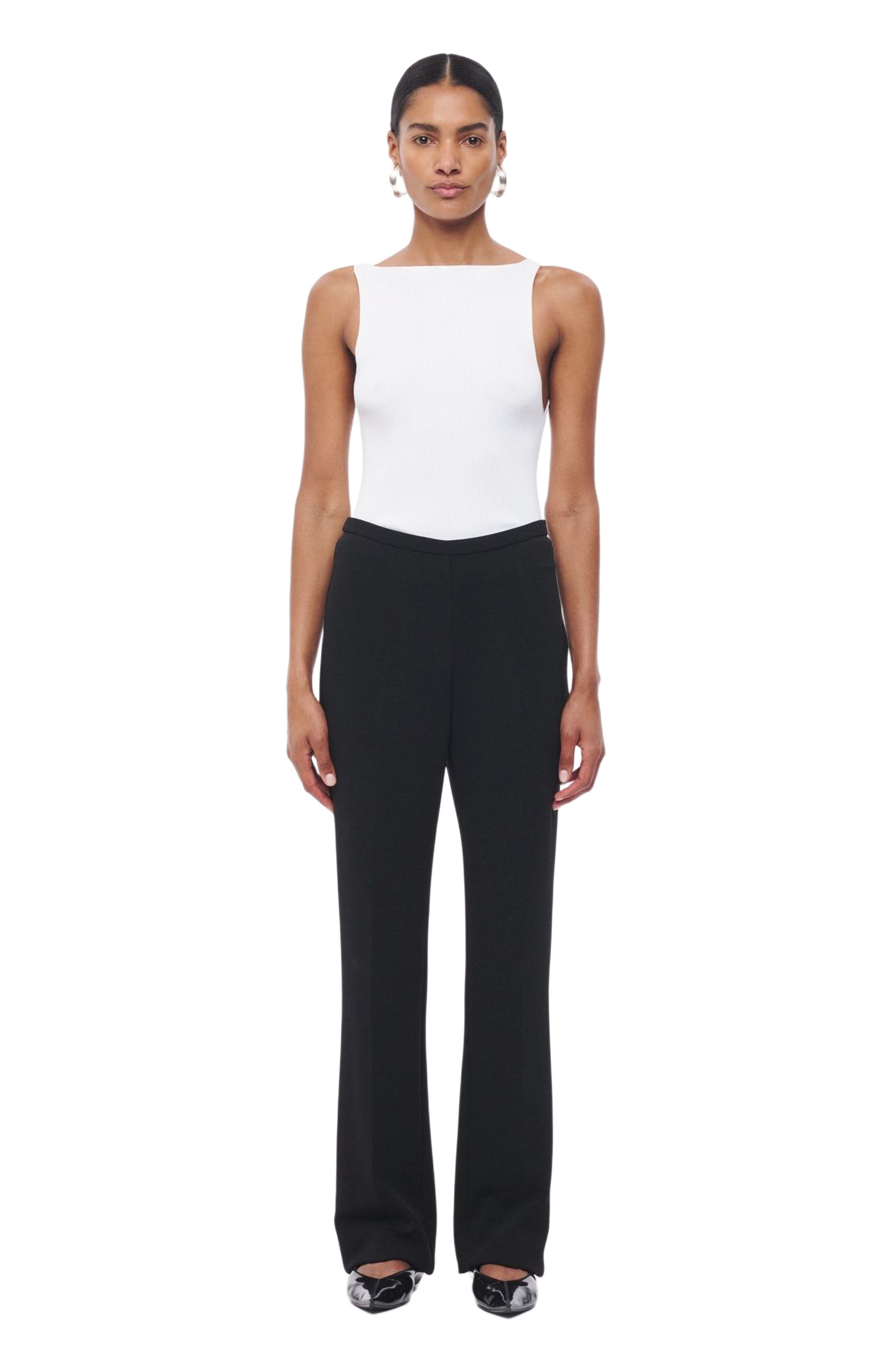 Another Tomorrow JERSEY PANT in Black at Nordstrom - 1