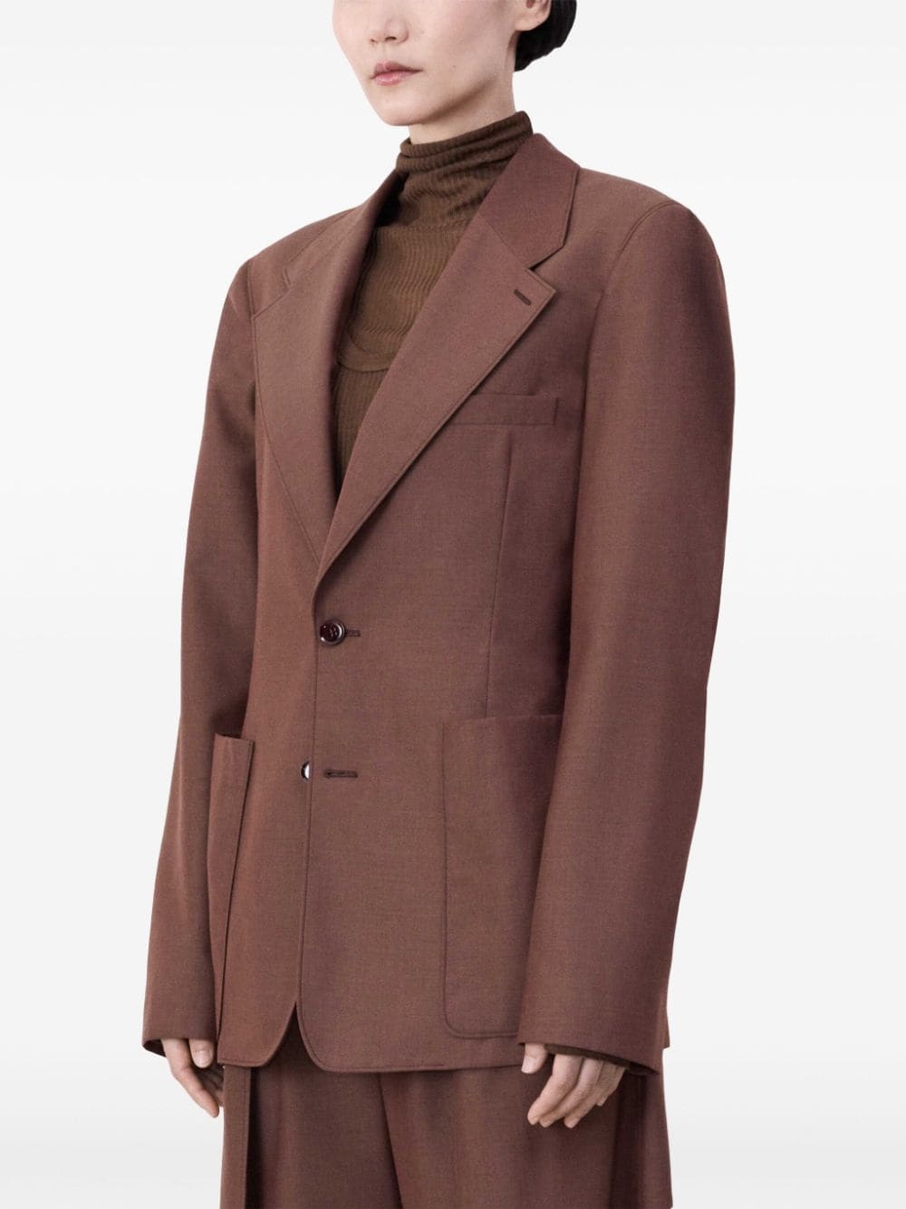 single-breasted blazer - 3