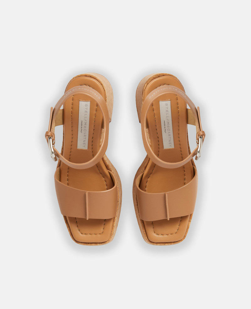 Skyla Buckled Platform Sandals 4