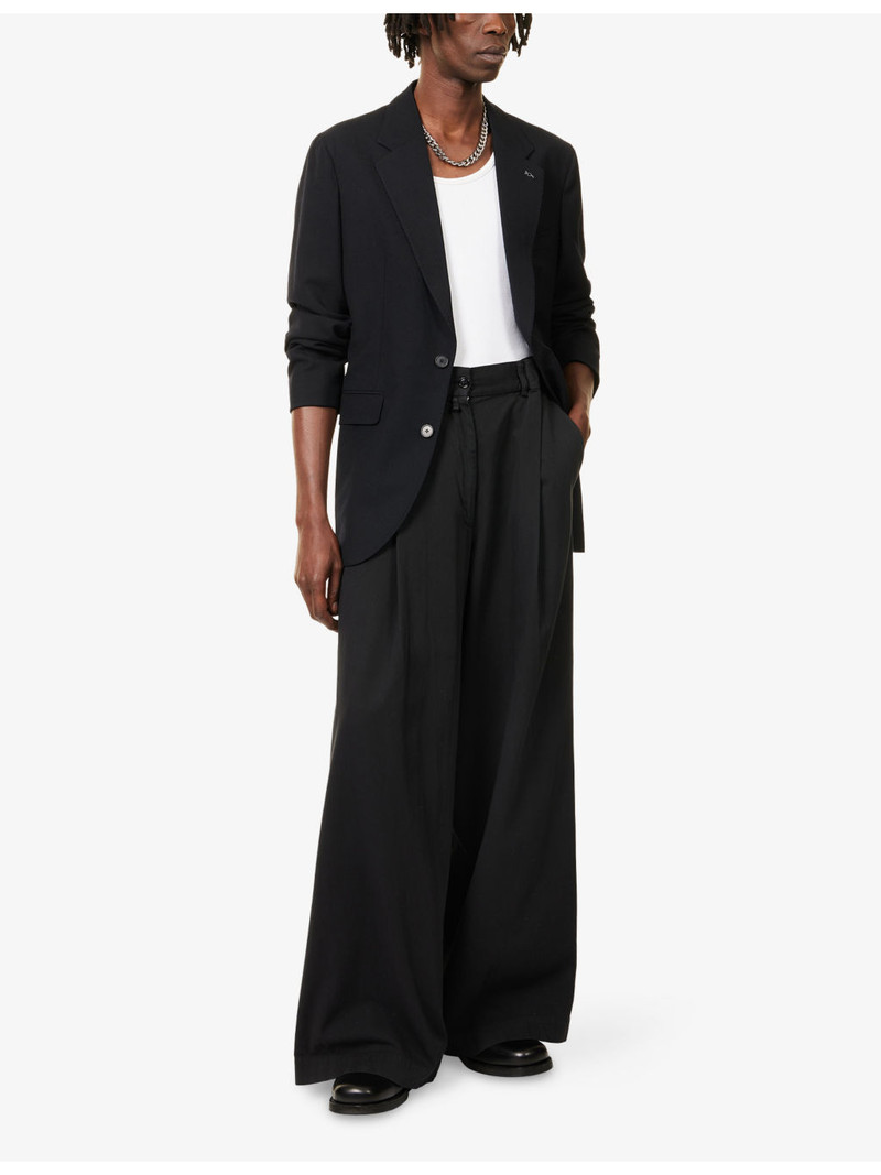 Givenchy Regular-Fit Notch-Lapels Wool Blazer outlook