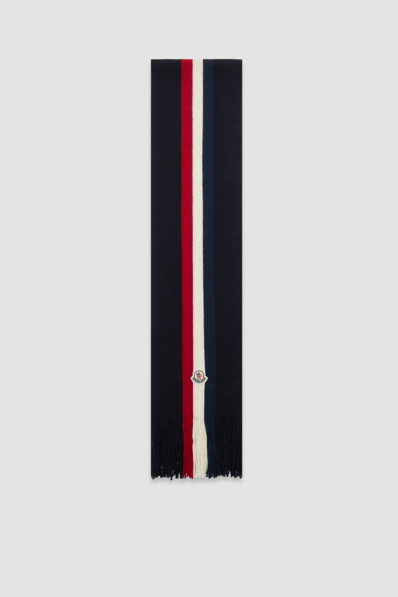 Tricolor 모직 스카프 - 1