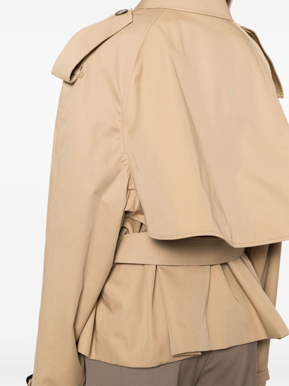 button-up military jacket - 5