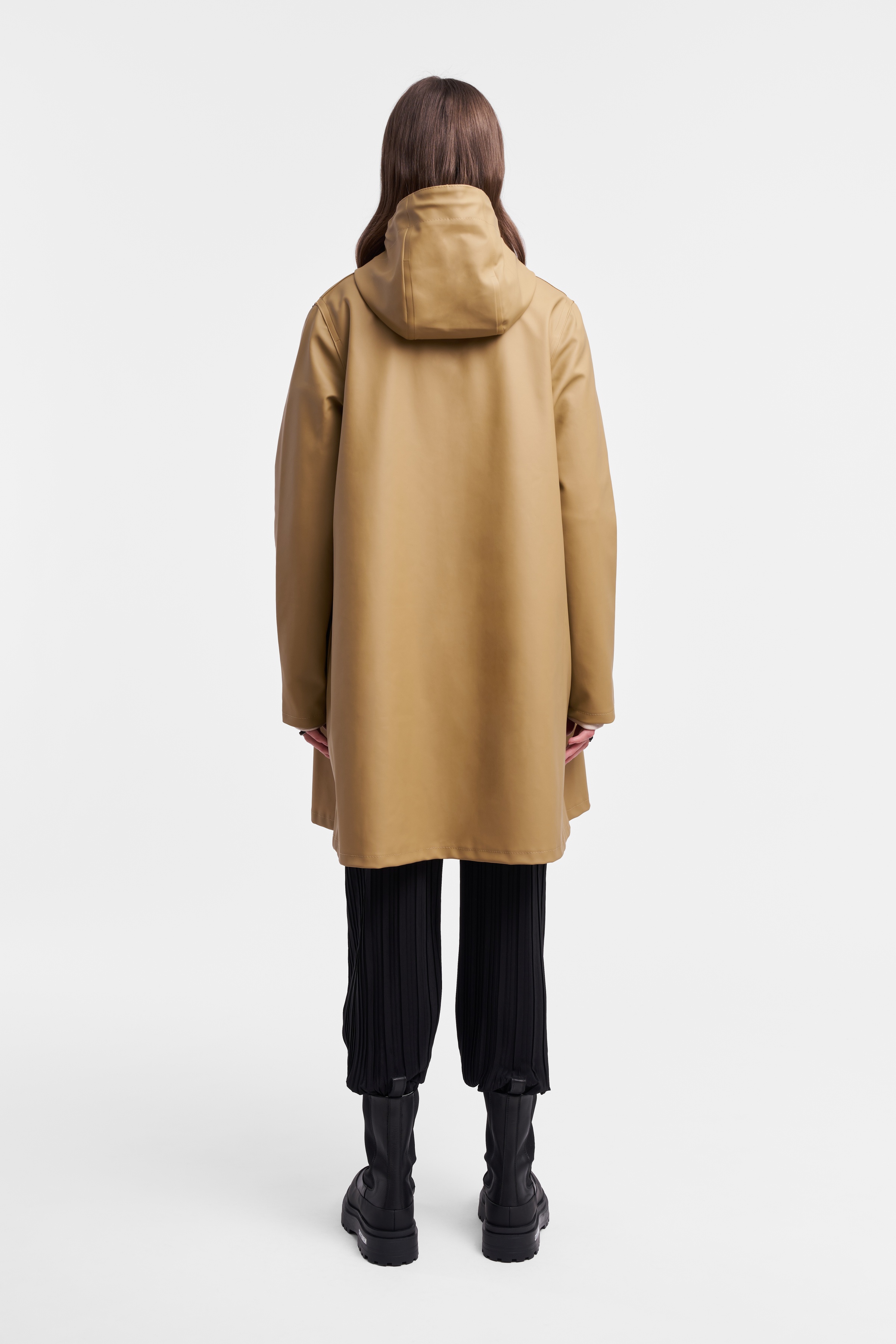 Women's Sand Raincoat - Mosebacke - 4