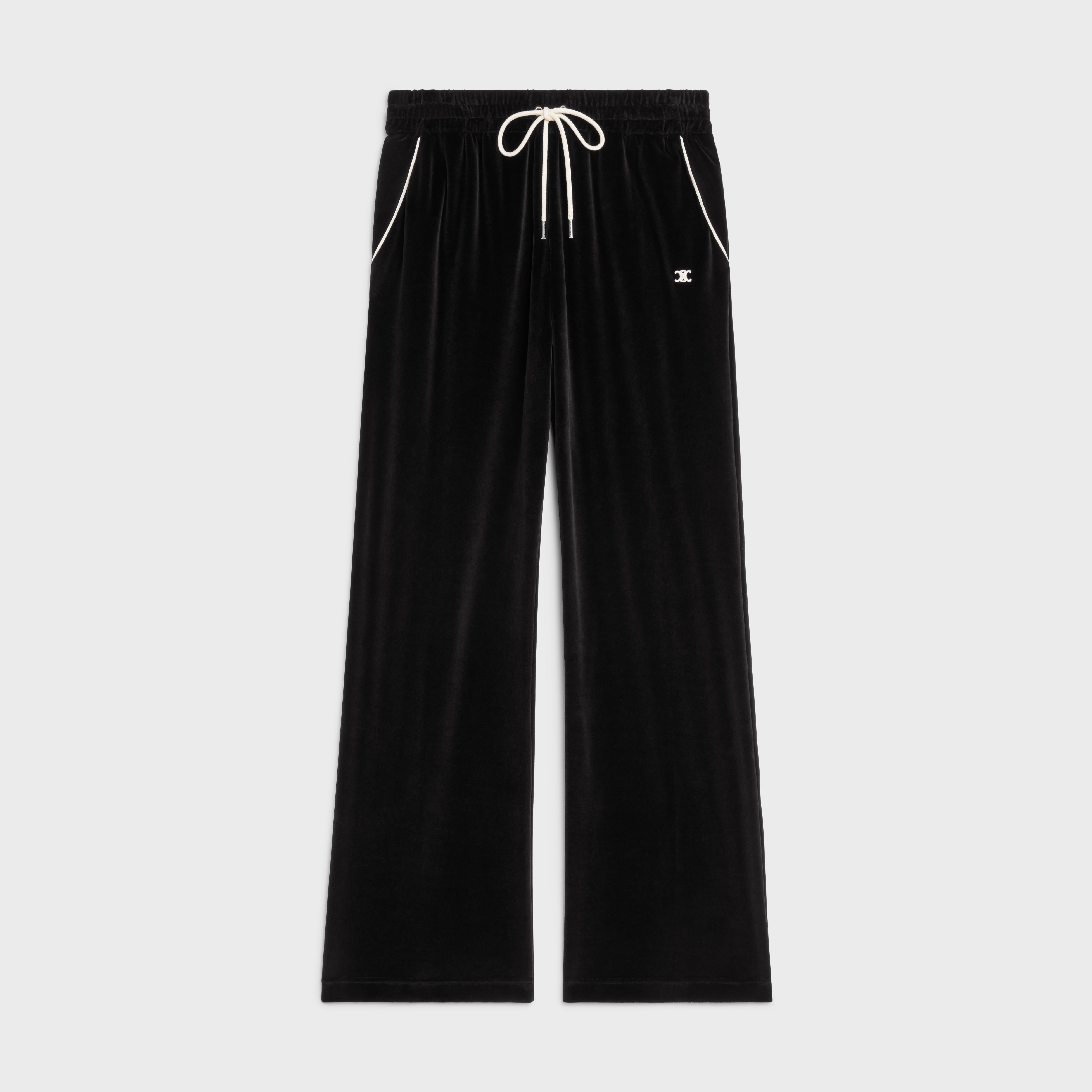 TRIOMPHE JERSEY TRACKSUIT IN VELVET - 1