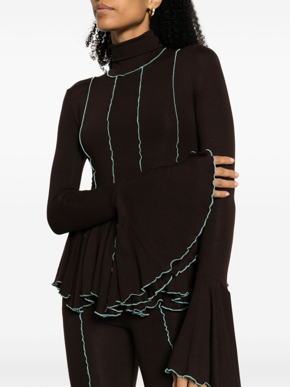 Renti contrast-stitching jumper - 5
