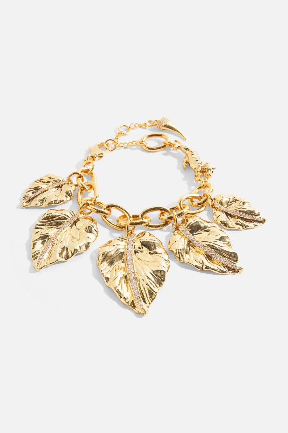 GILDED REALMS STATEMENT BRACELET GOLD - 1