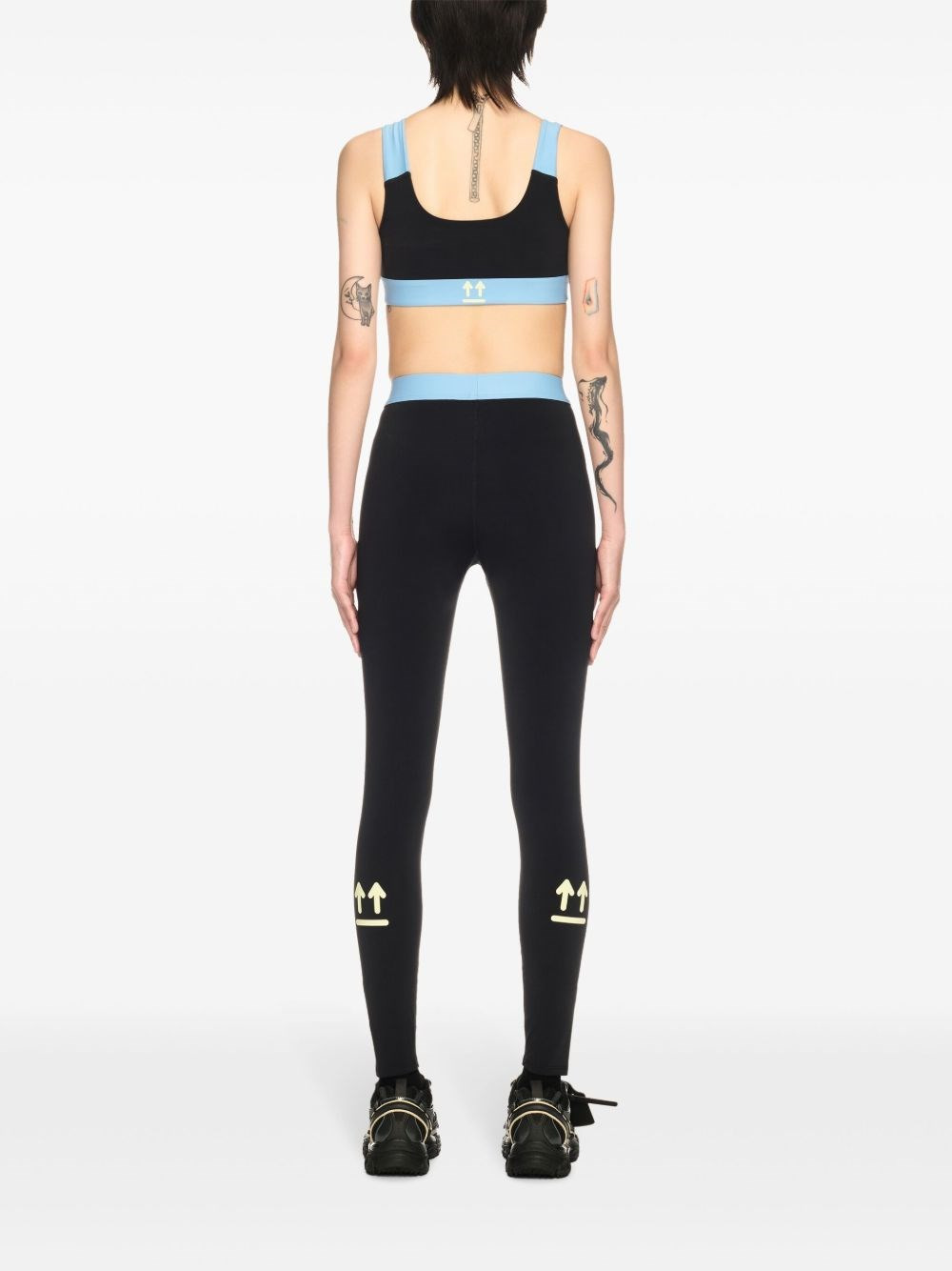 Logo colorblock bra - 3