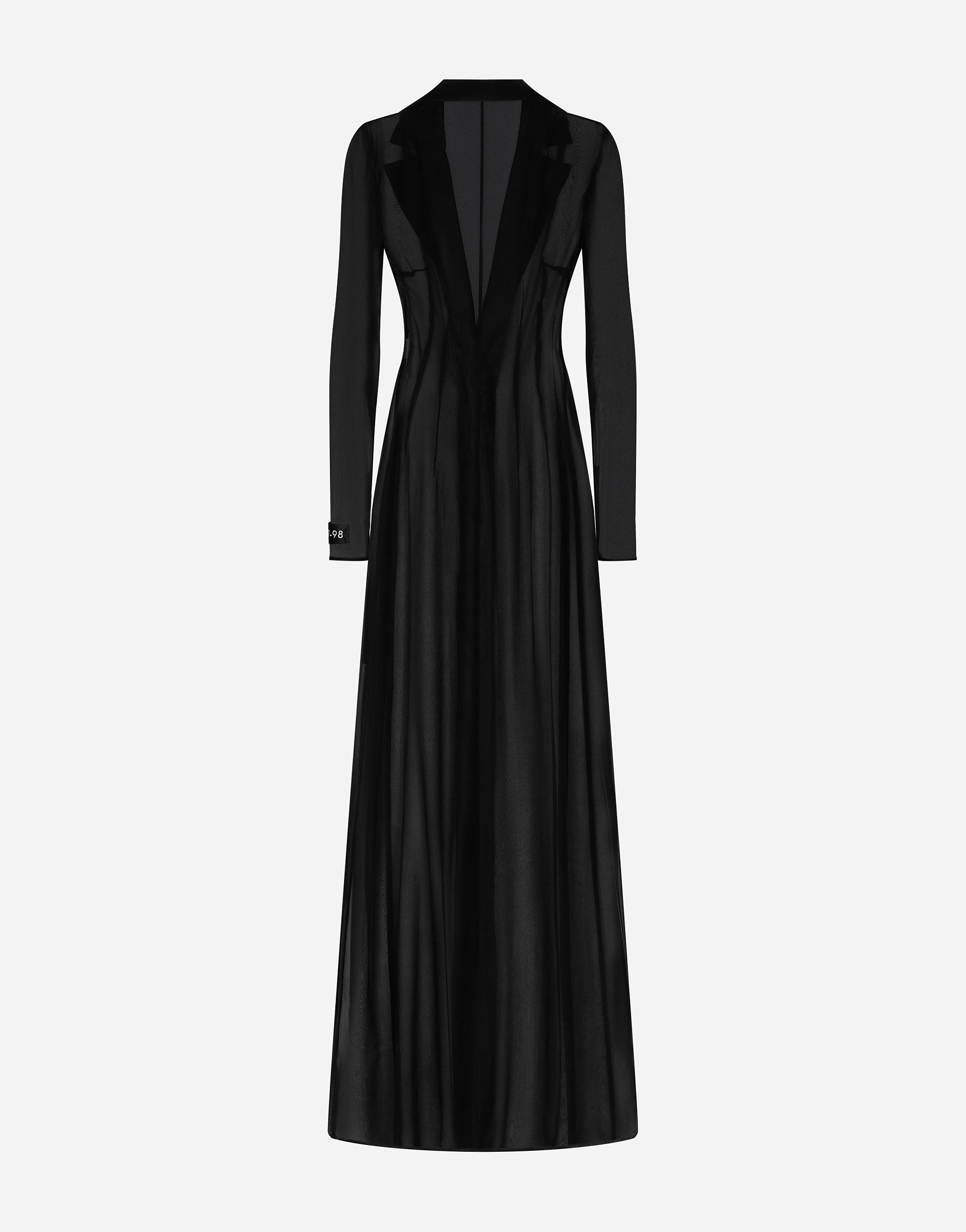 Silk chiffon duster coat - 2