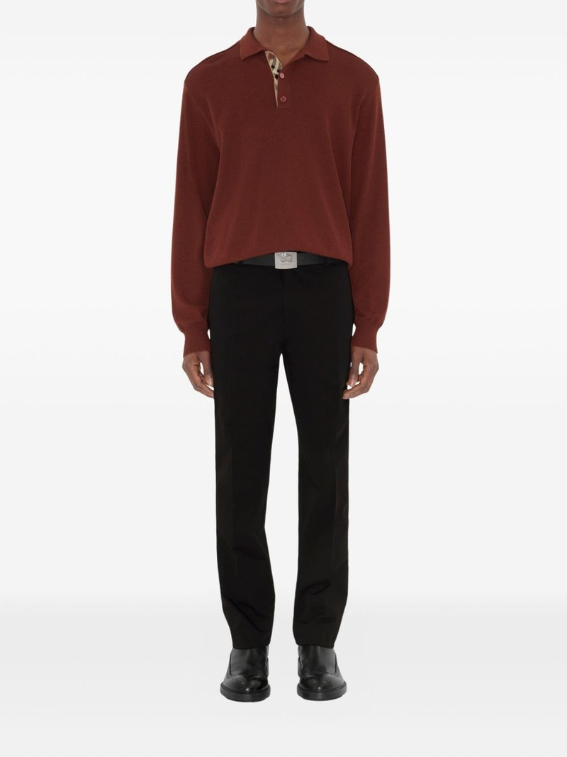 Burberry cotton trousers outlook