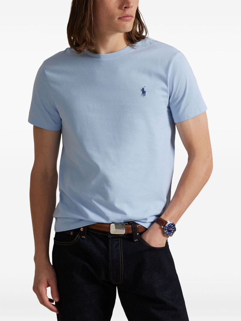 logo-embroidered T-shirt 3
