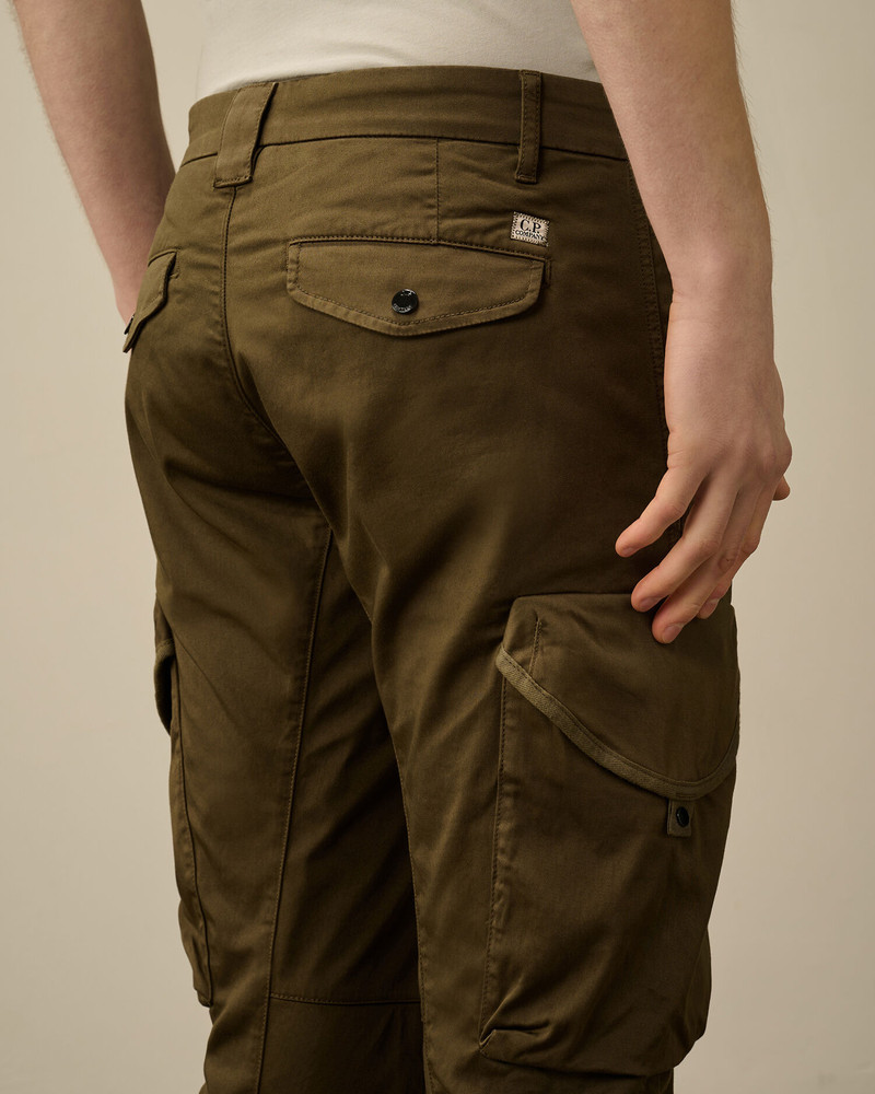 Stretch Sateen Utility Cargo Lens Pants 6