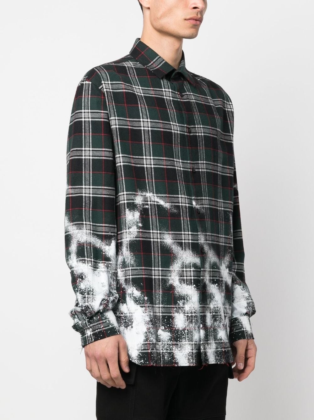 Dandy tartan-check shirt - 4