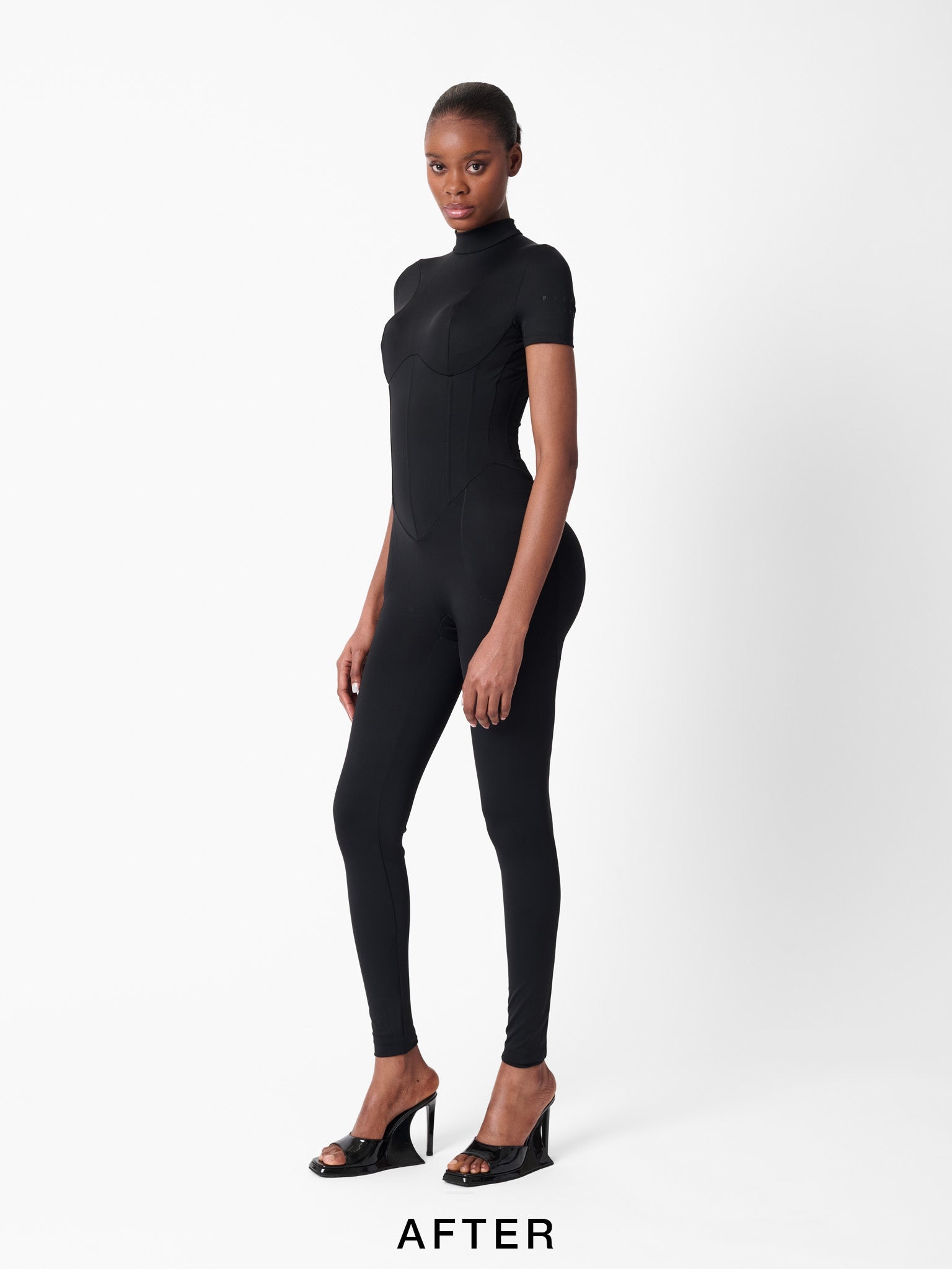 ALRITE LOVE PADDED JUMPSUIT BLACK - 14