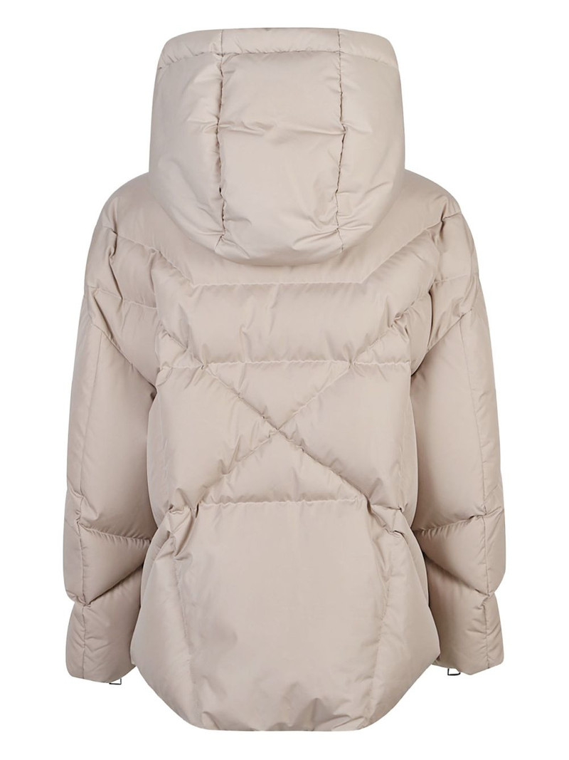 Khrisjoy Iconic Milano hooded quilted jacket outlook