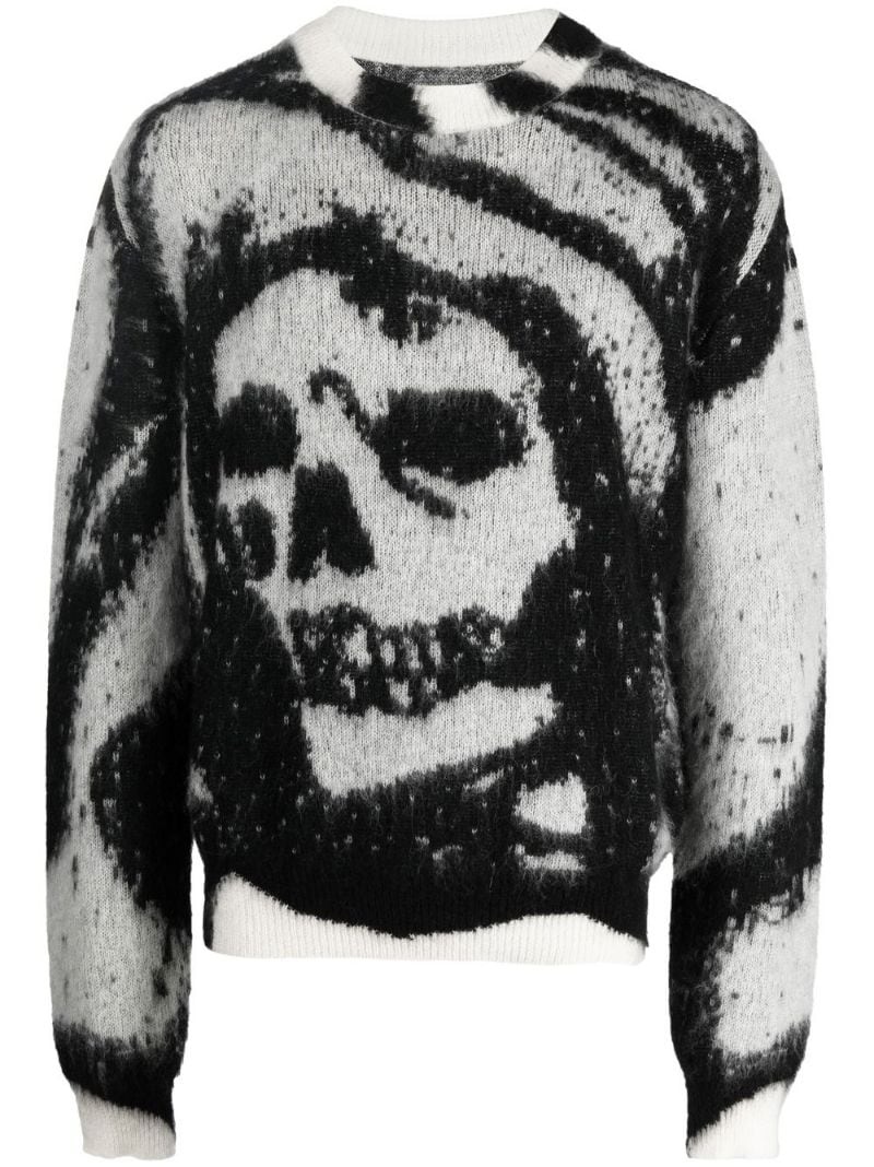 AMIRI skull-patterned jumper | REVERSIBLE