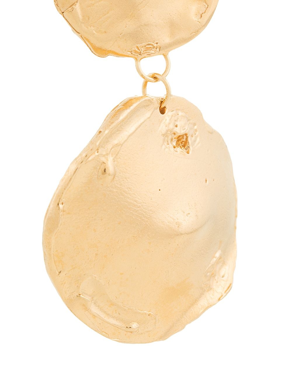 drop plate earring - 4