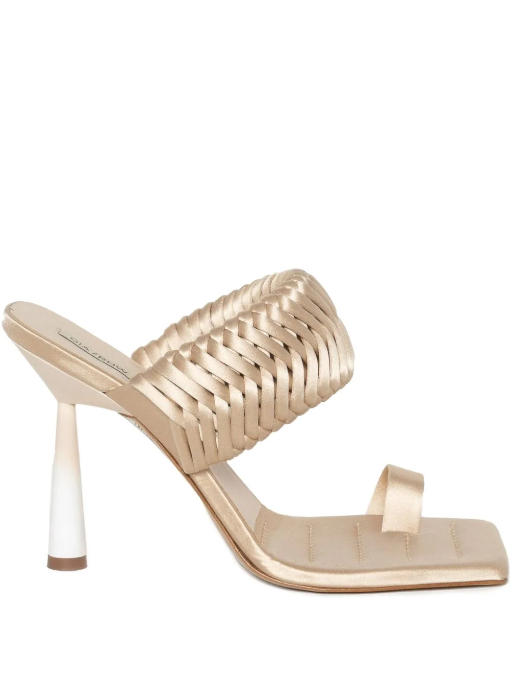 Rosie woven heeled sandals - 1