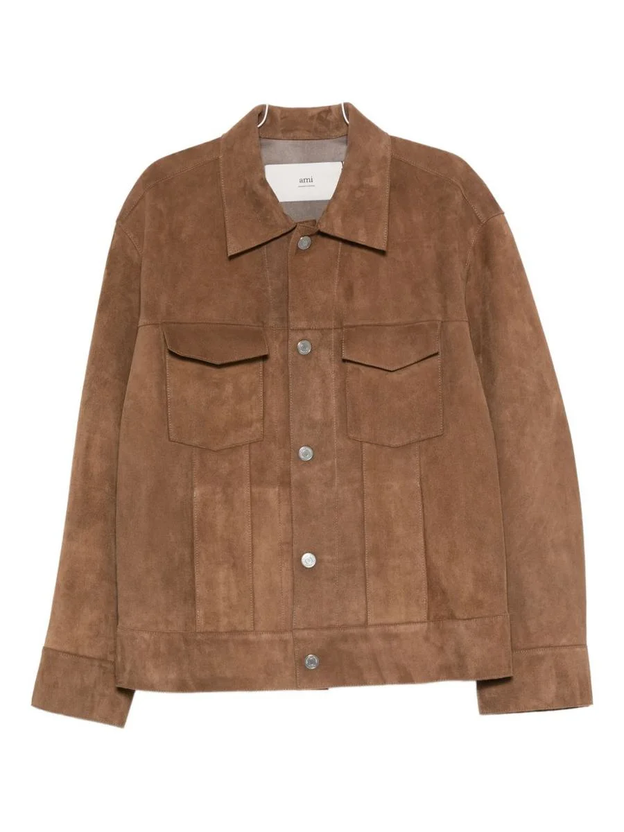 AMI Paris Jackets Brown - 1