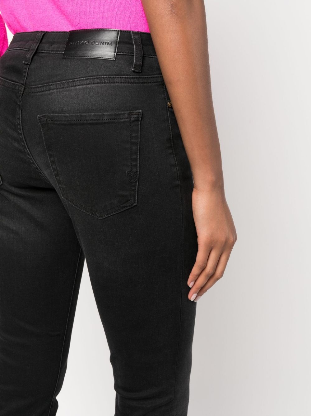 mid-rise skinny jeans - 5