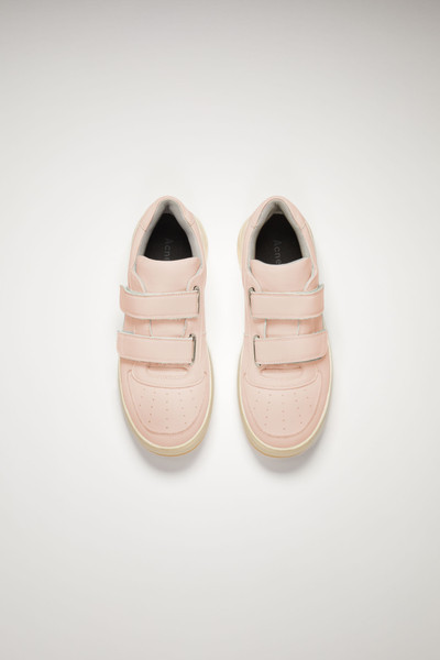 Acne Studios Velcro sneakers lilac/white outlook