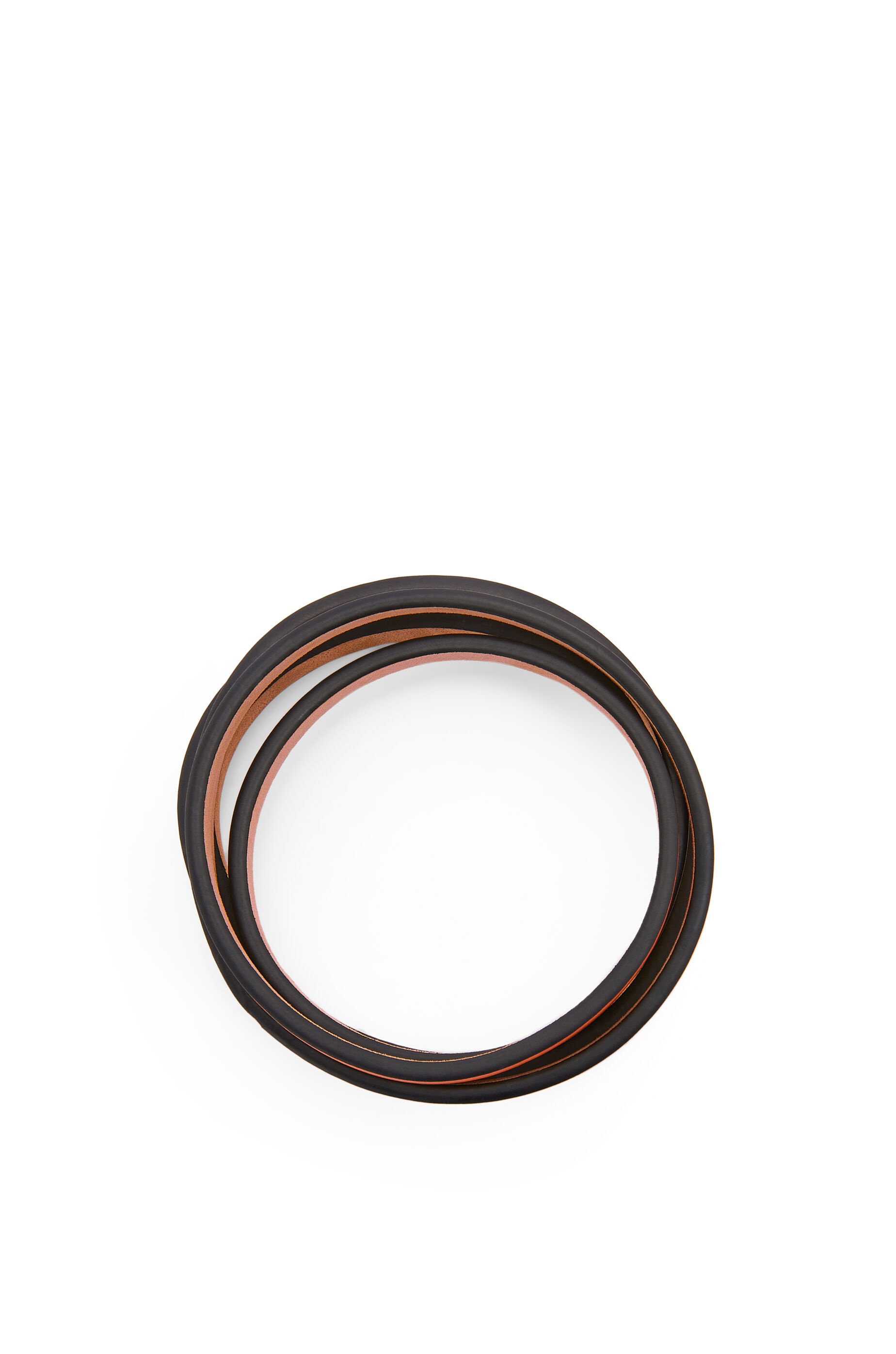 Double bangle set in classic calfskin - 3