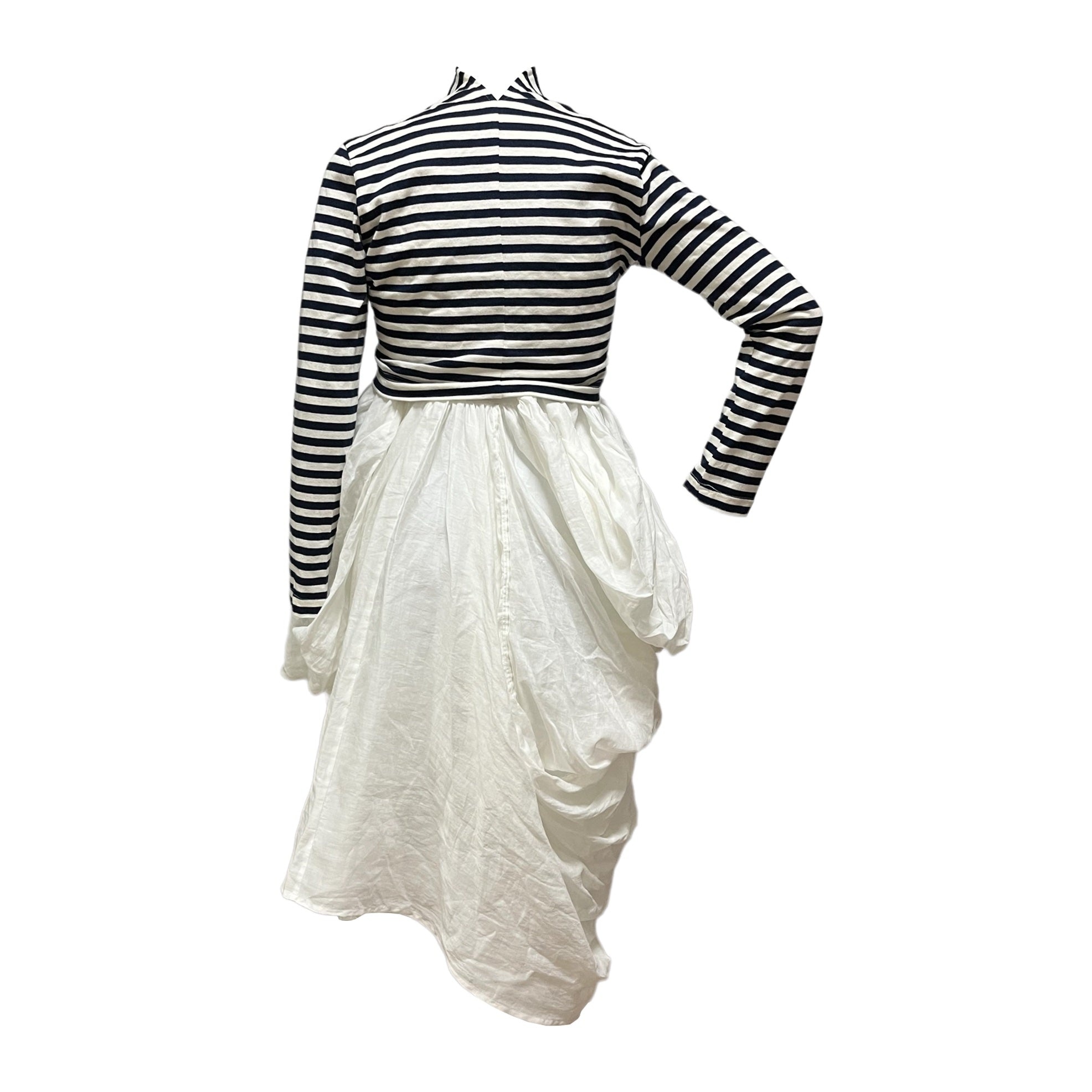 JUNYA WATANABE Spring Summer 2011 Striped Asymmetric Dress - 2