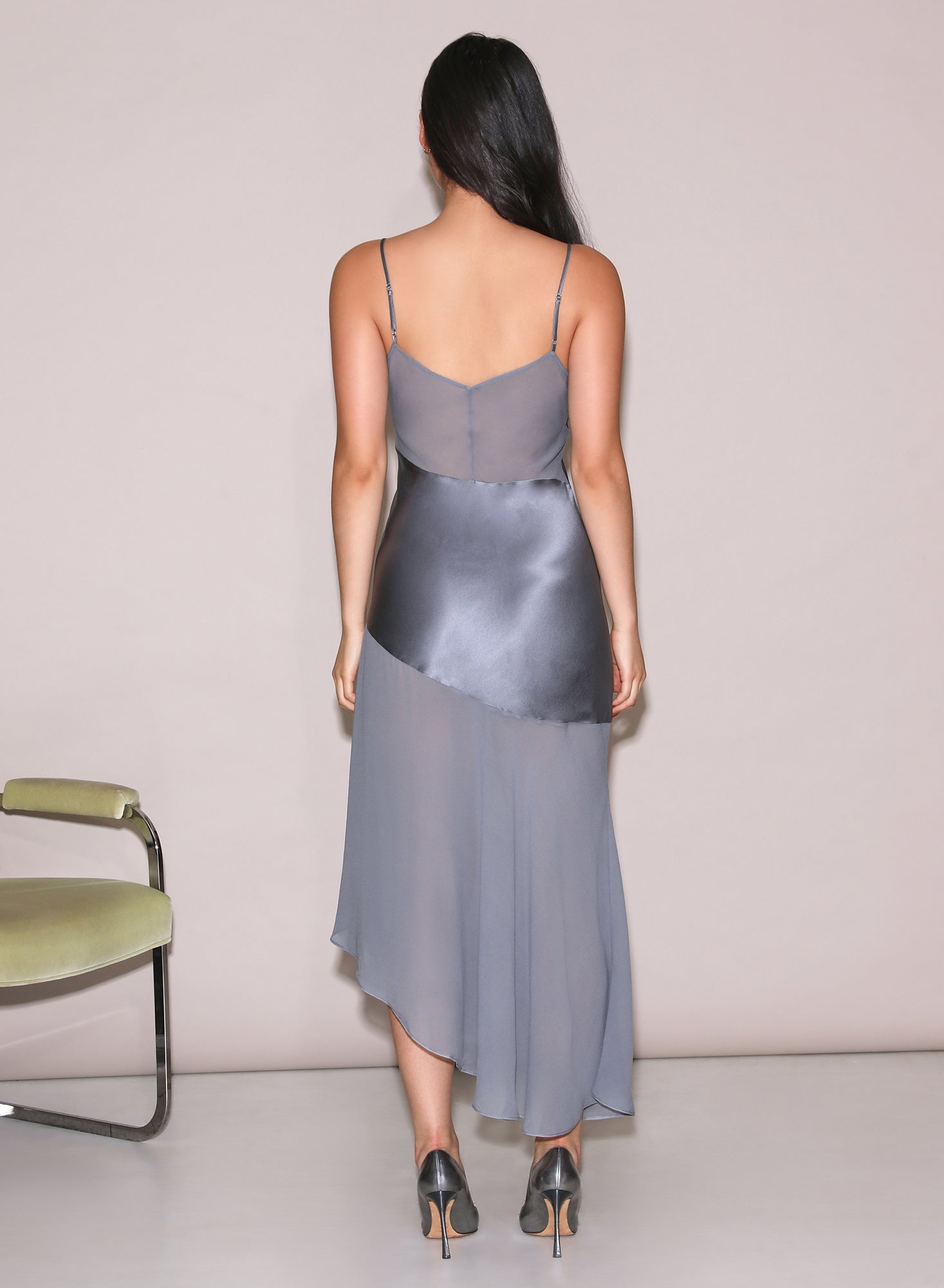 Chiffon & Satin Slip - 5
