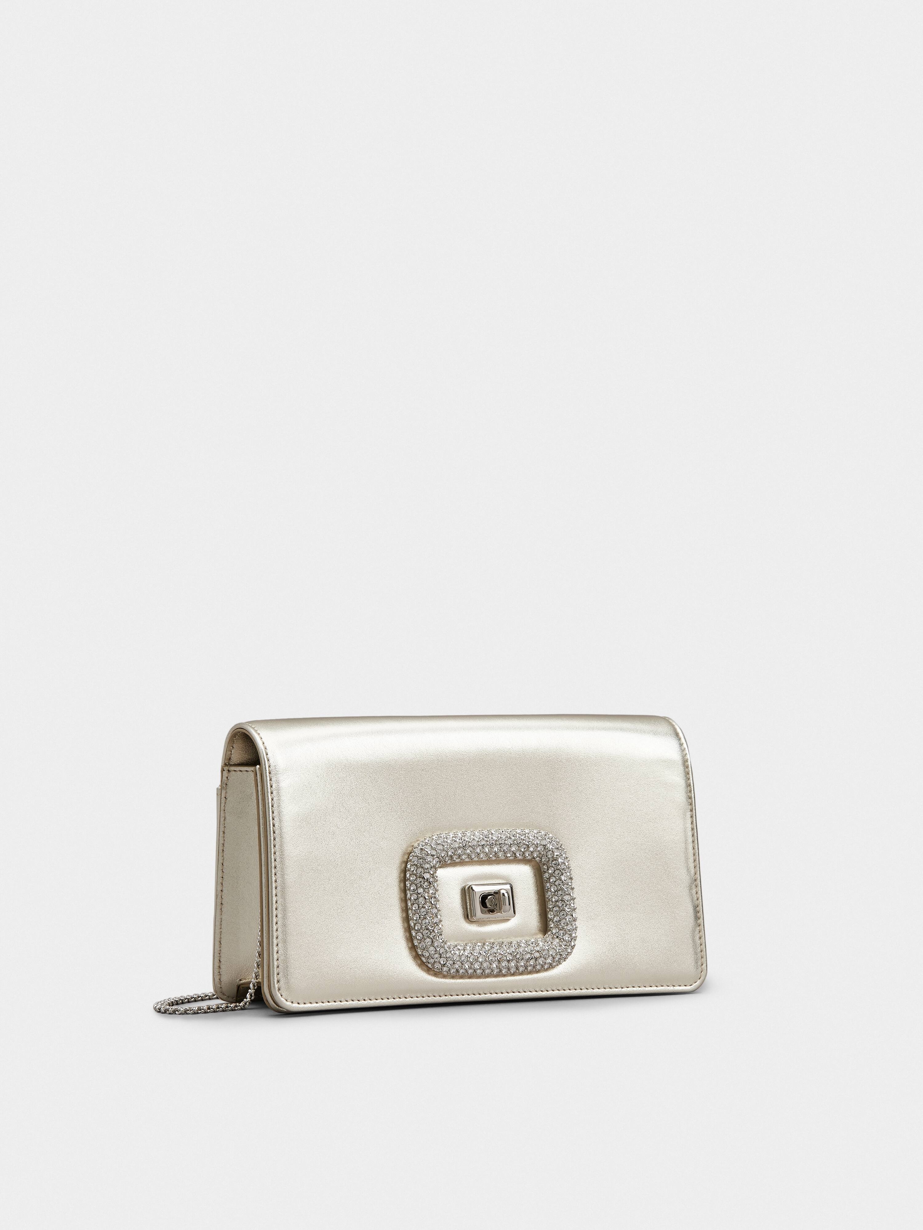 Viv' Choc Jewel Mini Bag in Leather - 3