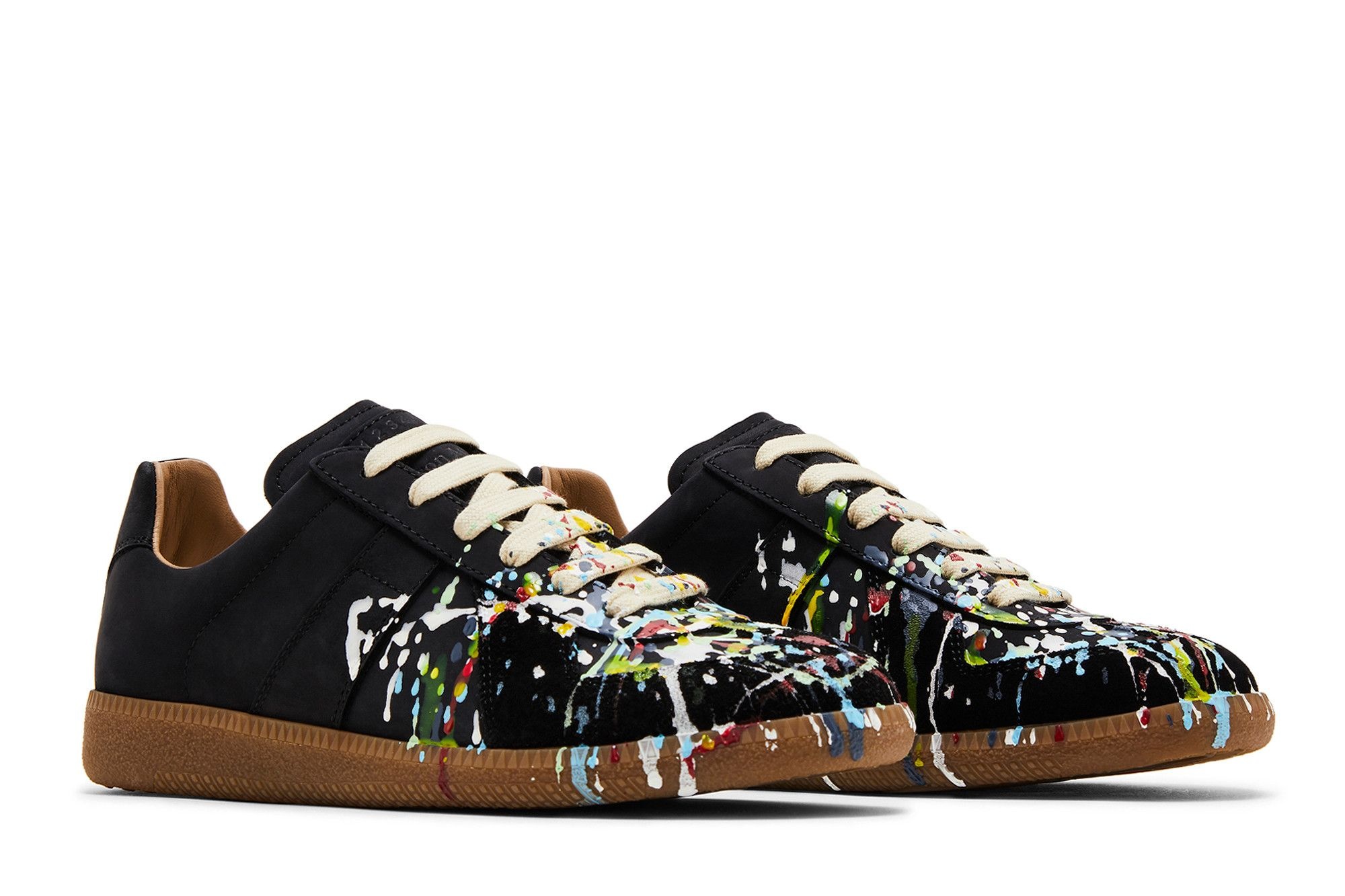 Maison Margiela Wmns Replica Low 'Paint Splatter - Black Pollock' - 8