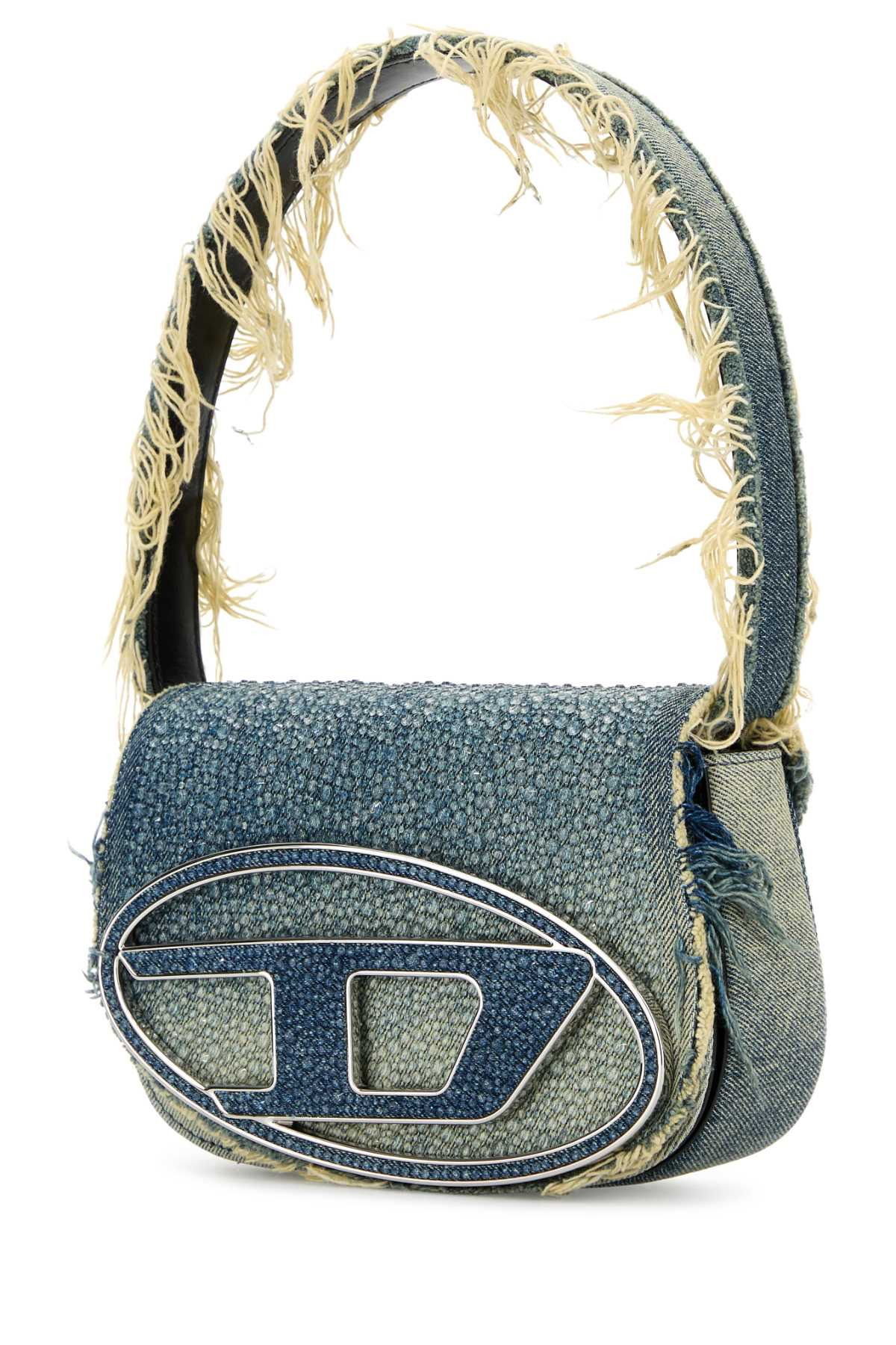 Diesel Women Embellished Denim 1Dr Shoulder Bag - 2