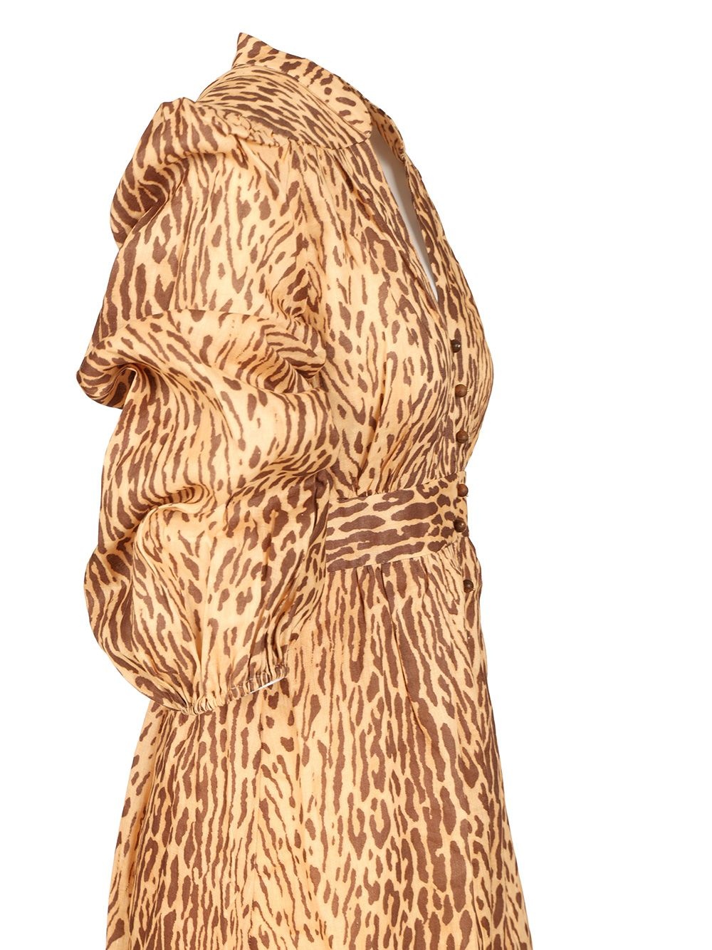 Cascadian Plunge Midi Dress Dresses Animalier - 5