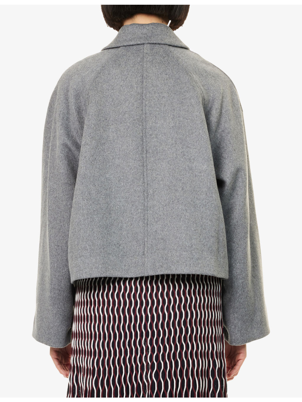 Colby Cropped Wool-Blend Jacket - 4
