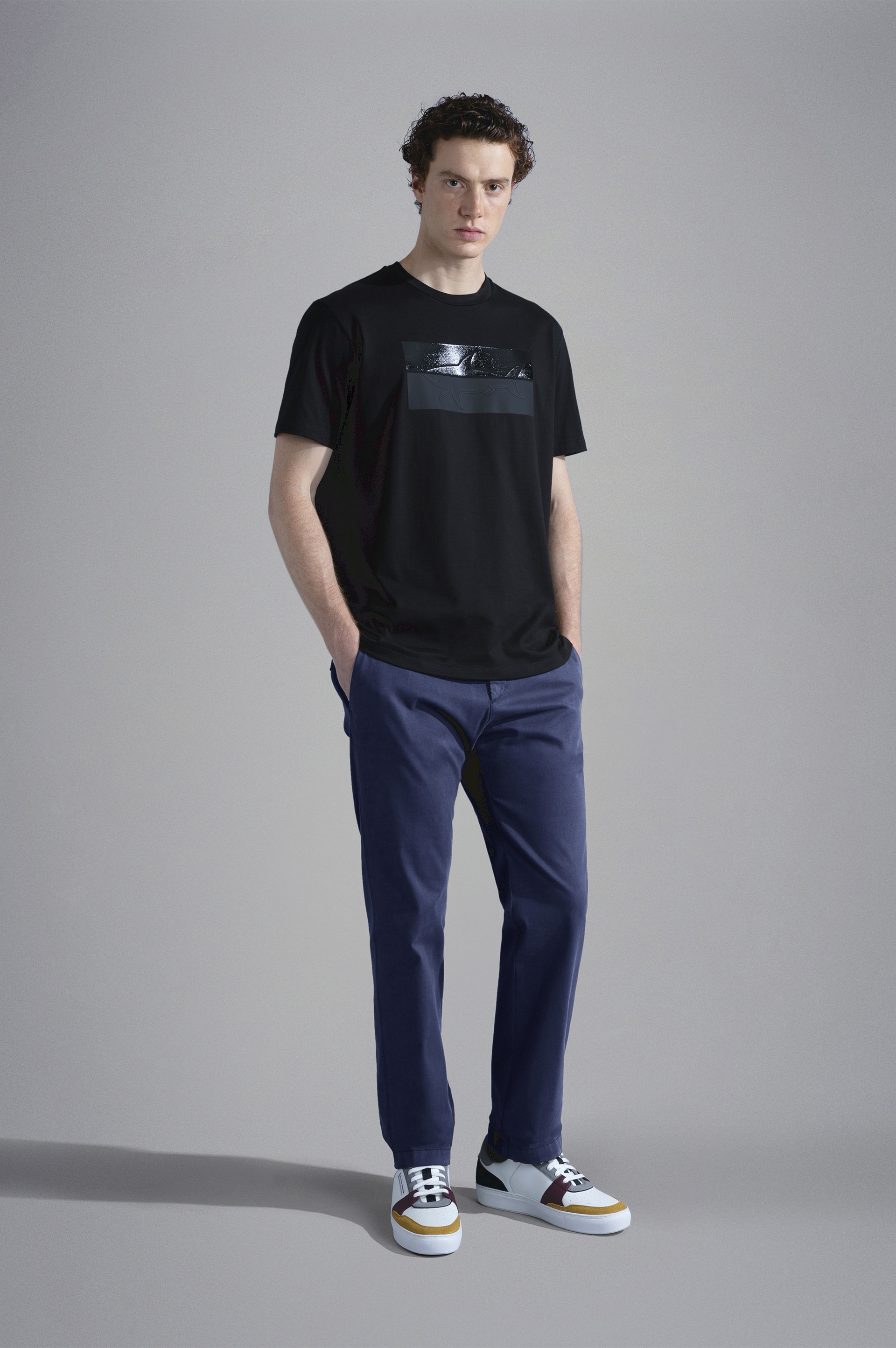 TWILL TENCEL COTTON CHINO TROUSERS - 2
