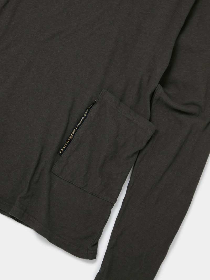 Kapital GAUZE BISCUIT L/S TEE (INK BLACK) outlook