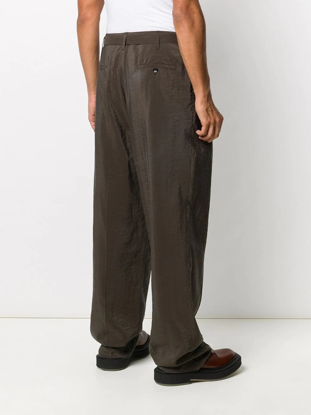 belted zoot trousers - 4