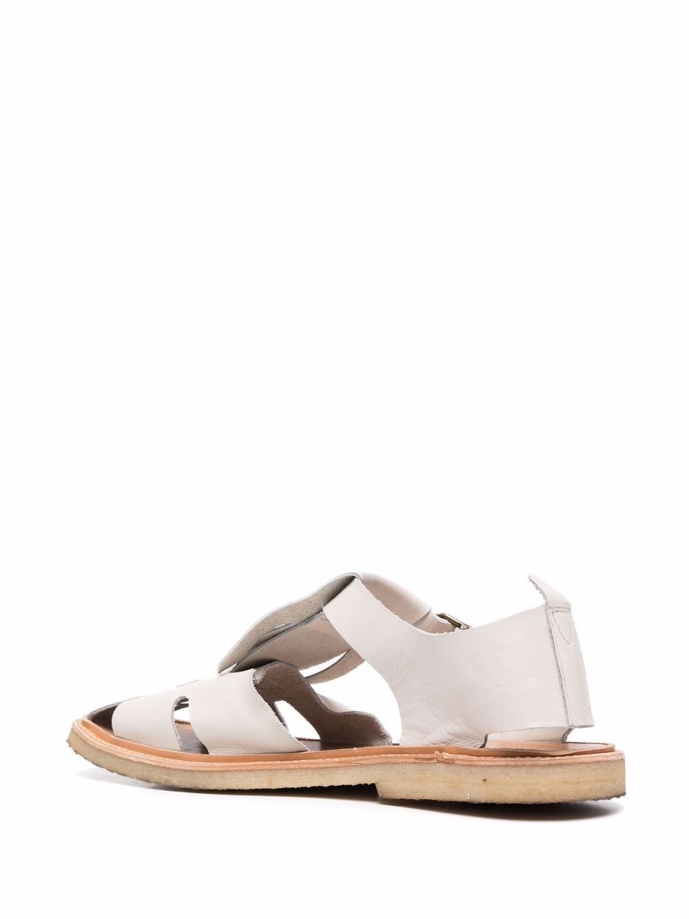 side-buckle fastening sandals - 3