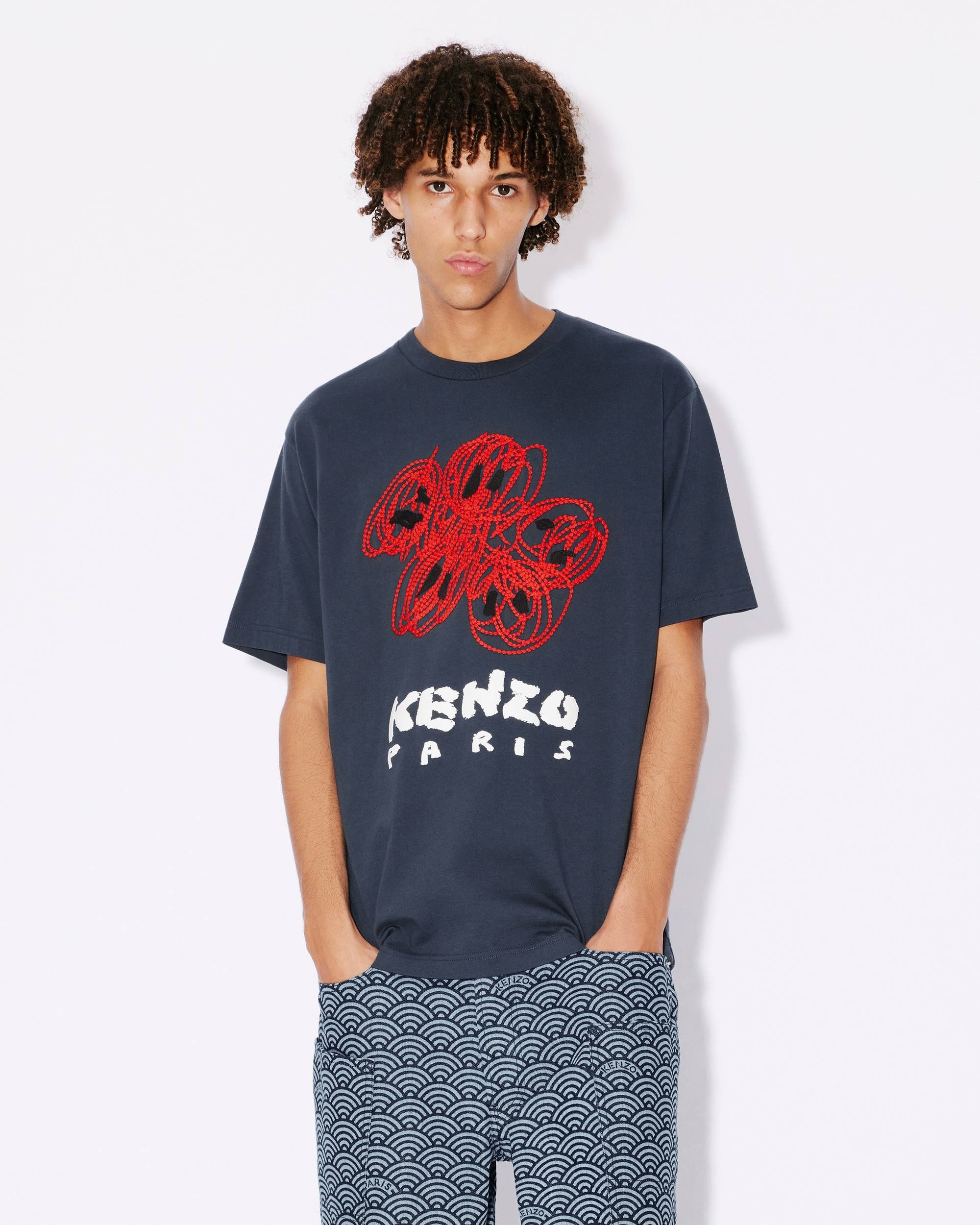 'KENZO Drawn Varsity' T-shirt - 1