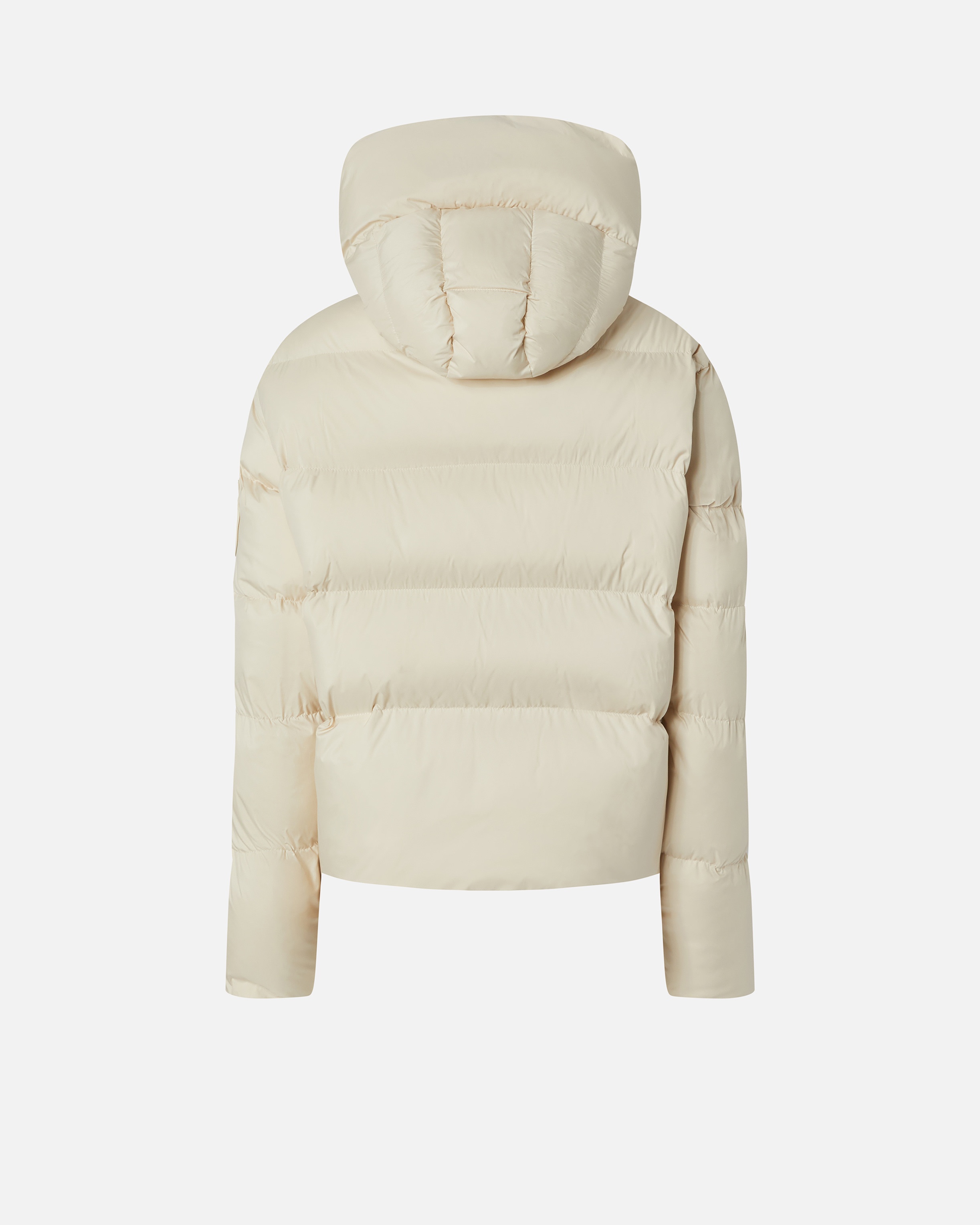 PADDED DOWN JACKET WITH HIGH WRAP-AROUND COLLAR - 6