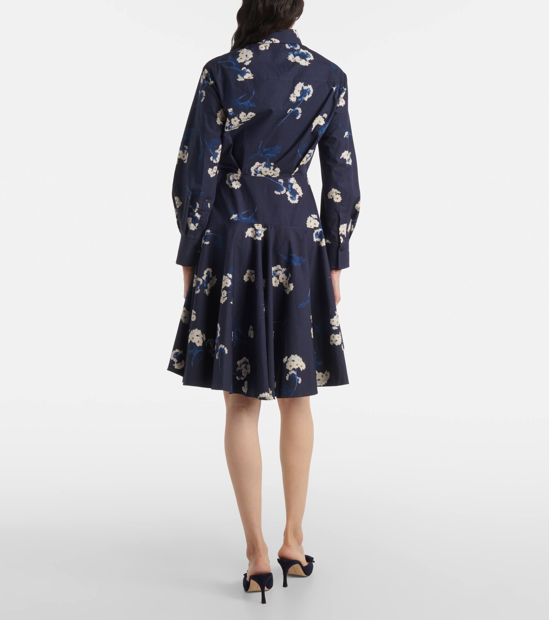 Cotton shirt dress - 3